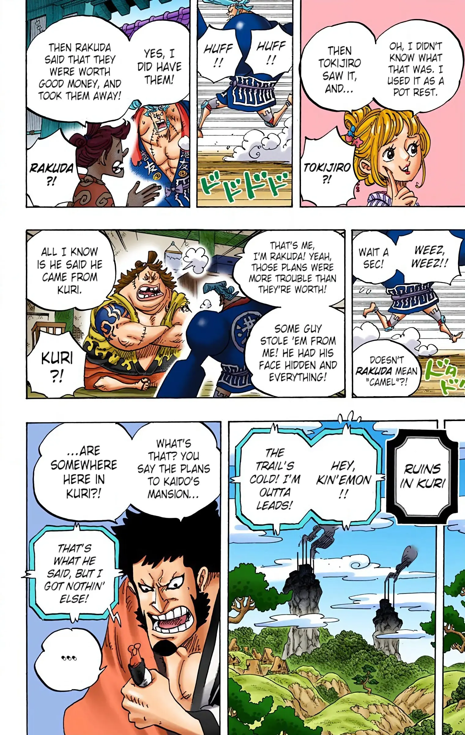One Piece Colored, chapter 929, page 6