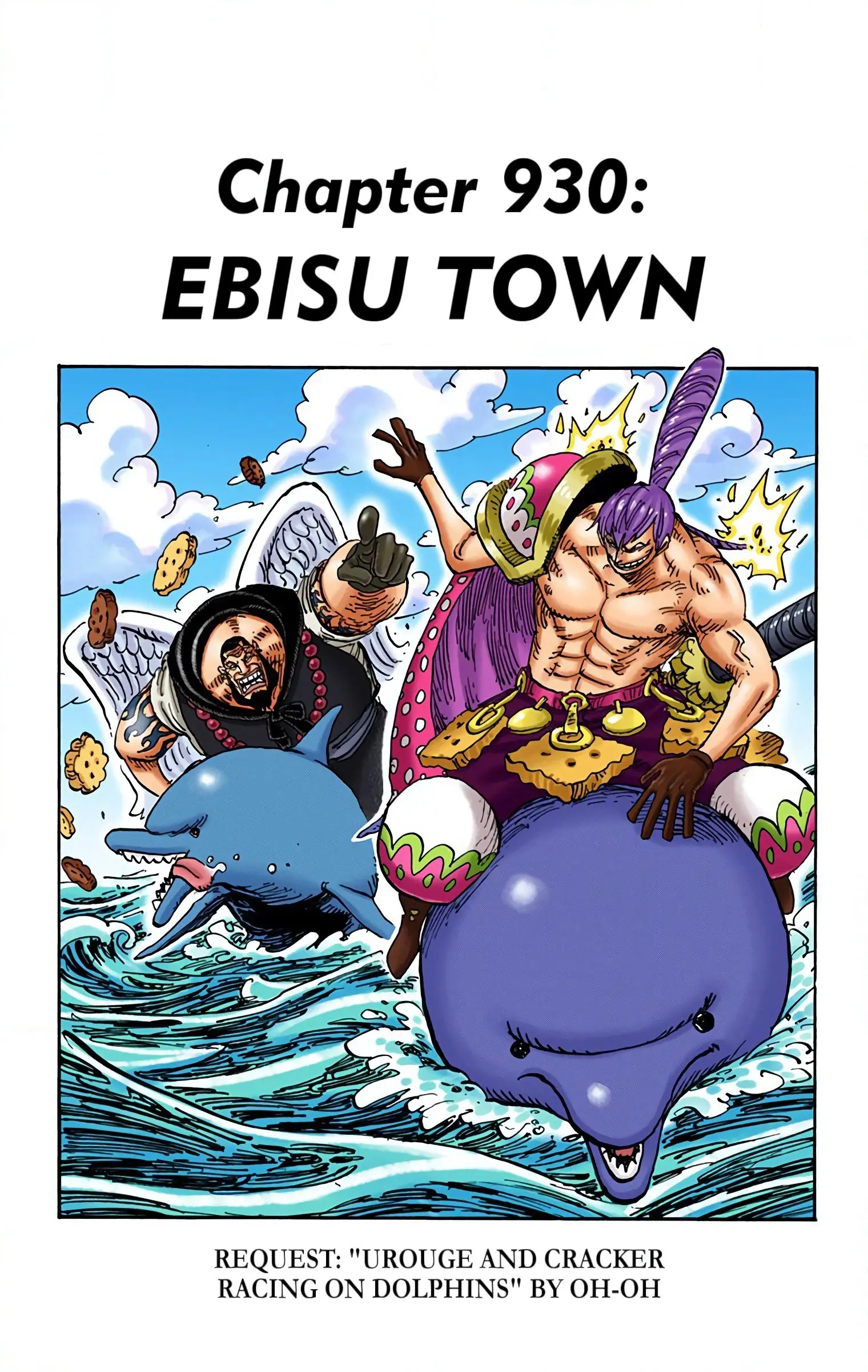 One Piece Colored, chapter 930, page 1