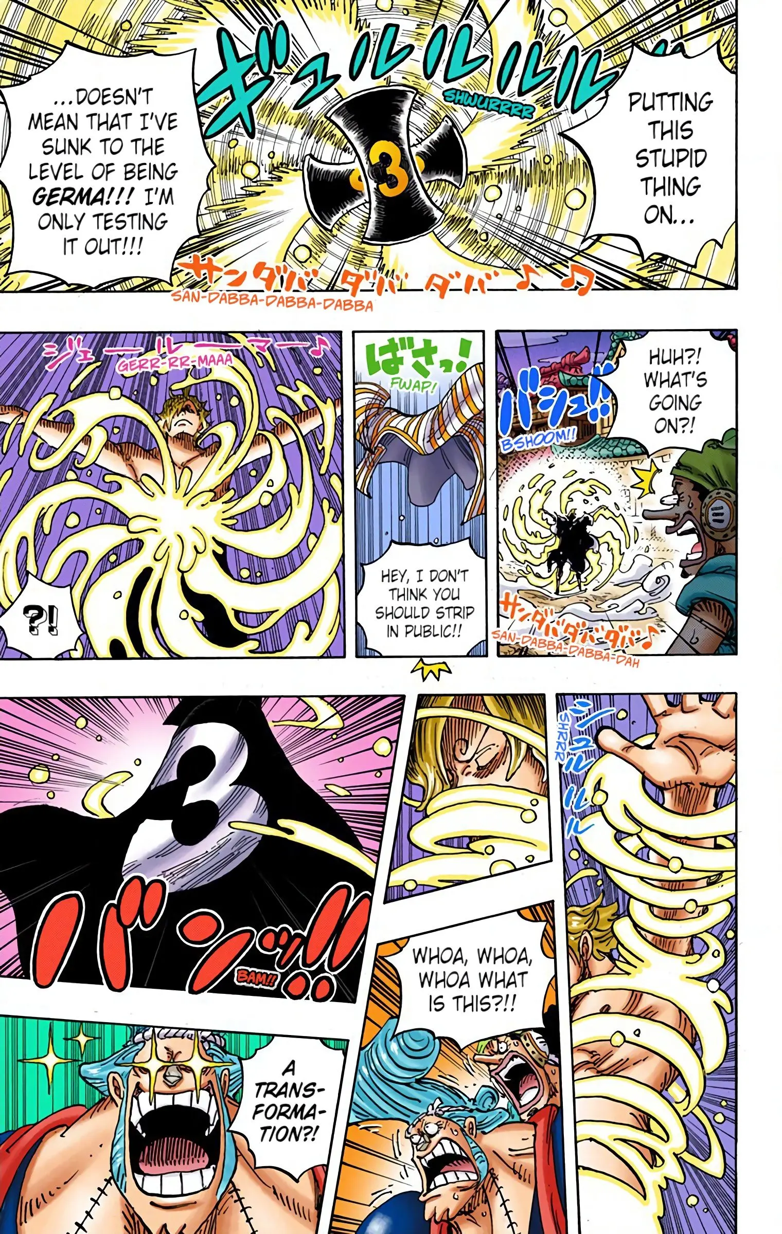 One Piece Colored, chapter 931, page 3