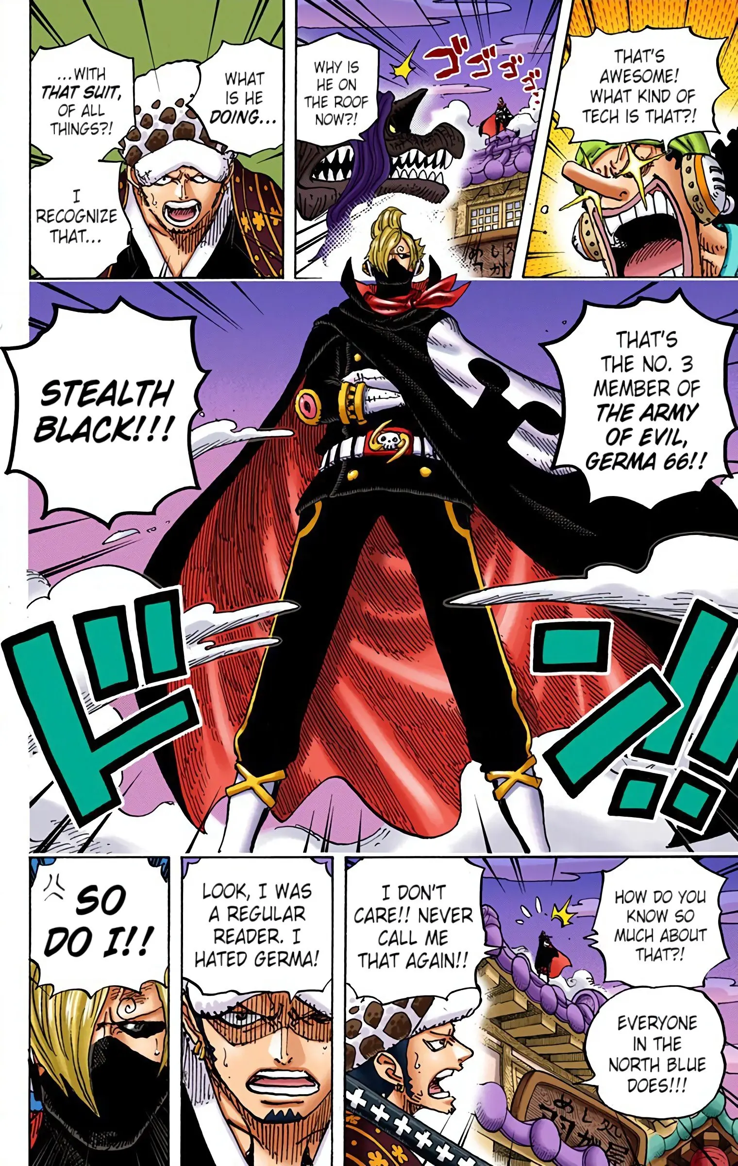 One Piece Colored, chapter 931, page 4
