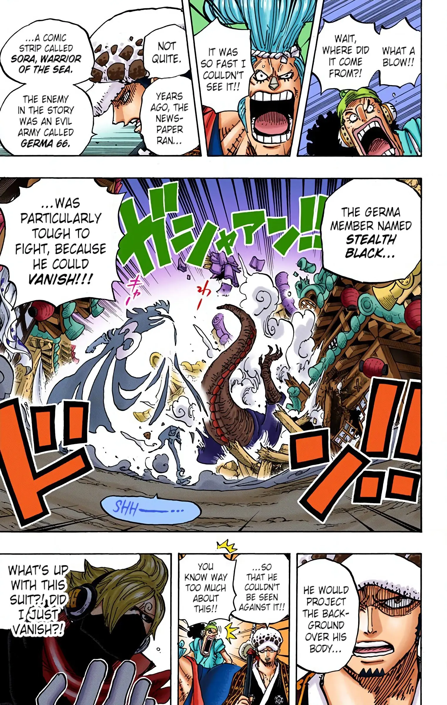 One Piece Colored, chapter 931, page 7