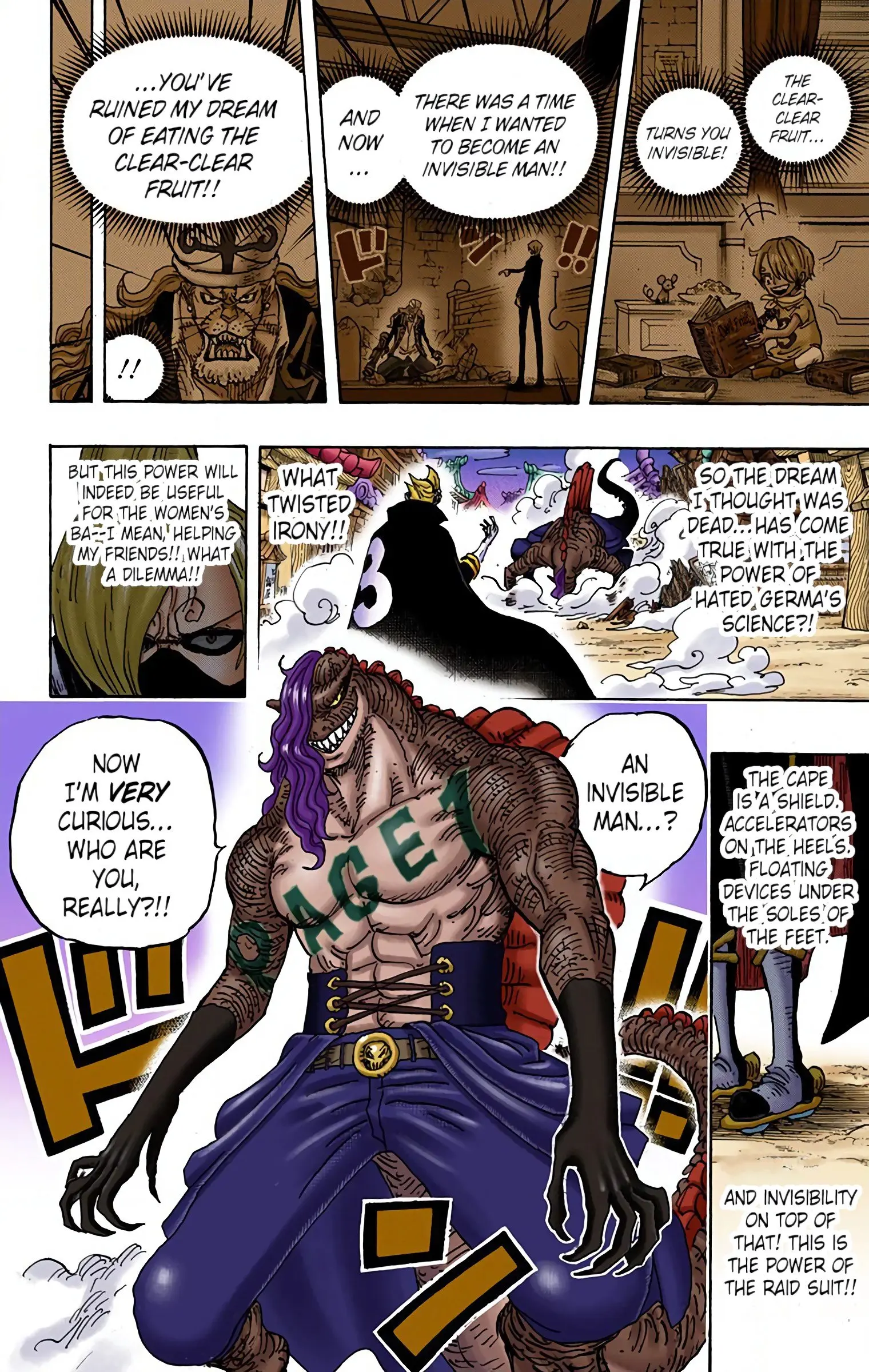 One Piece Colored, chapter 931, page 8