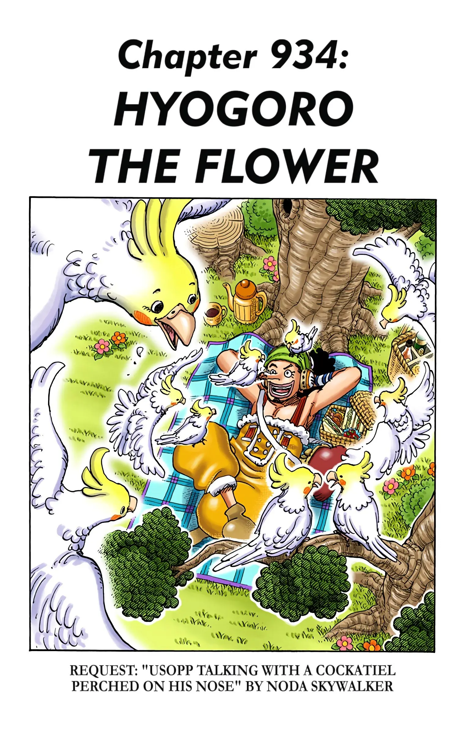 One Piece Colored, chapter 934, page 1