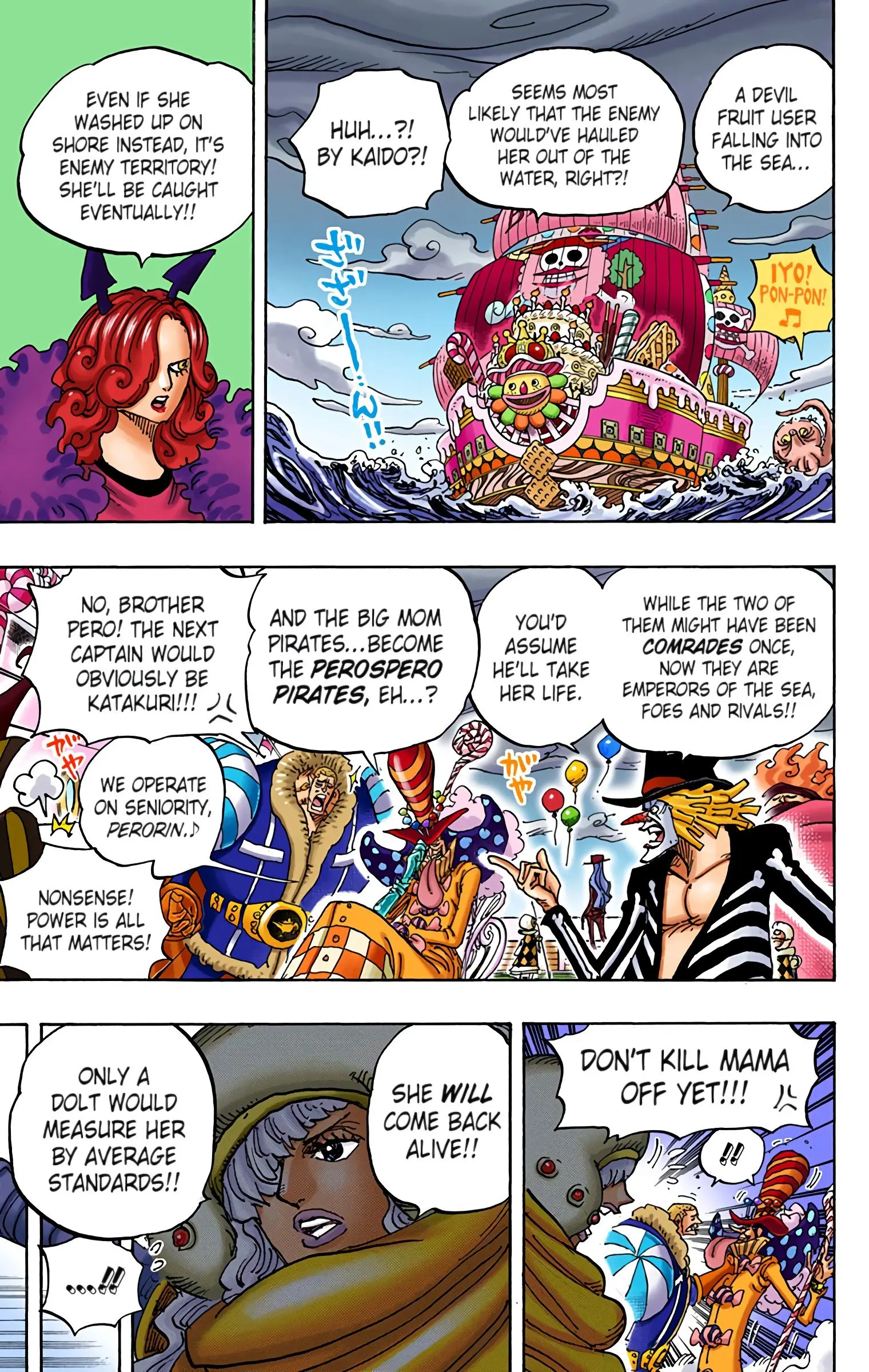 One Piece Colored, chapter 934, page 3