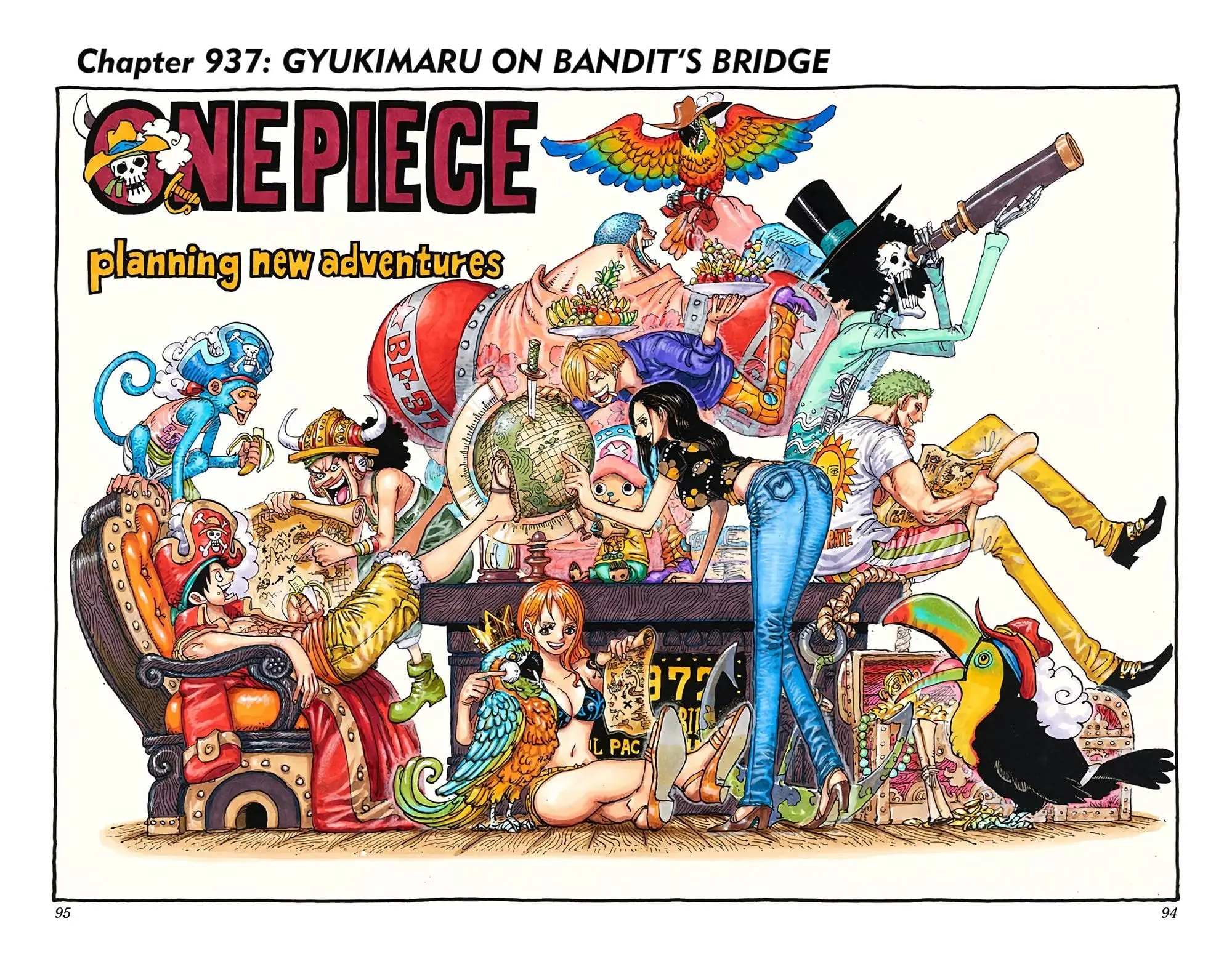 One Piece Colored, chapter 937, page 1