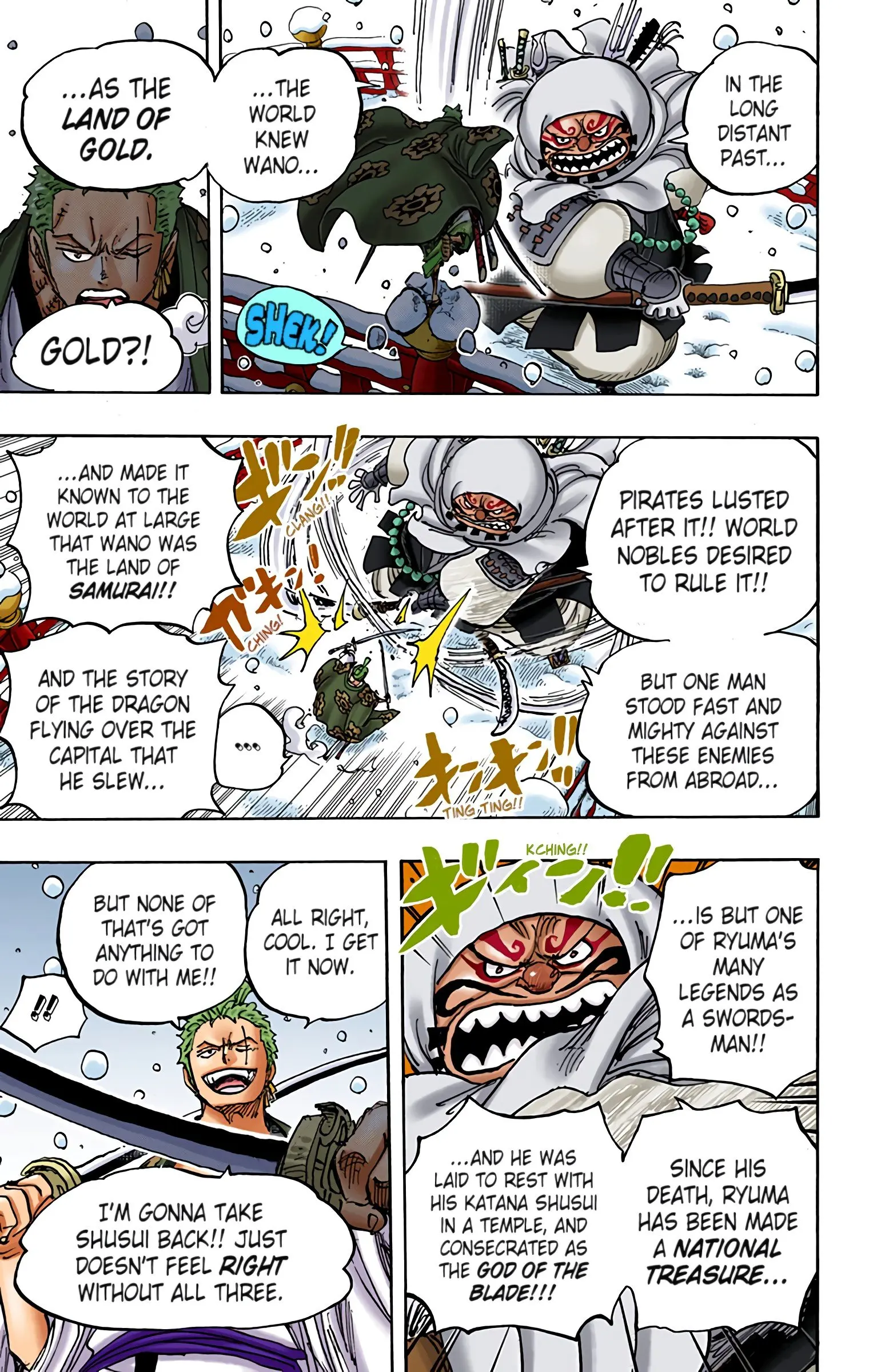 One Piece Colored, chapter 937, page 7