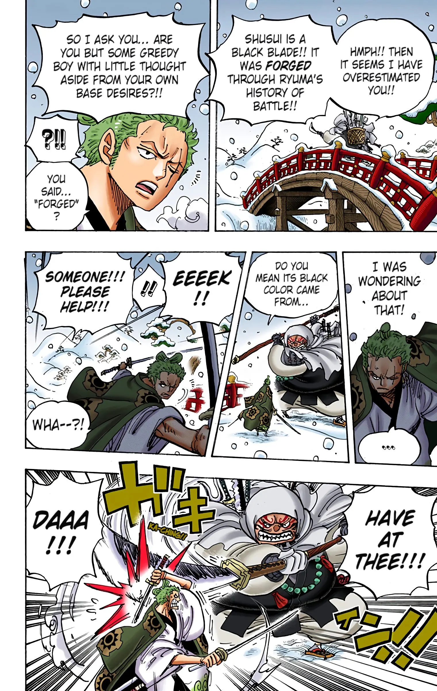 One Piece Colored, chapter 937, page 8