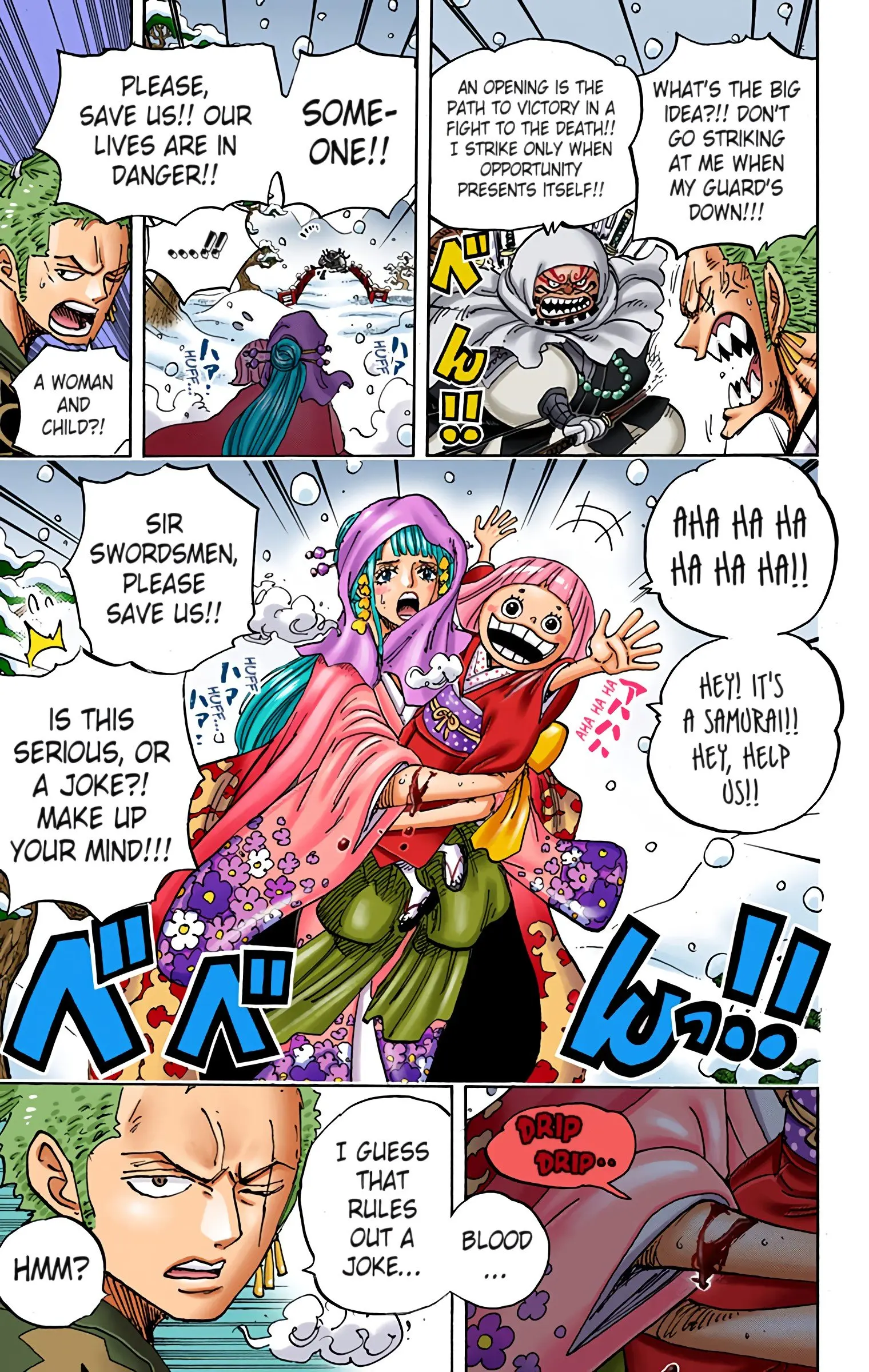 One Piece Colored, chapter 937, page 9