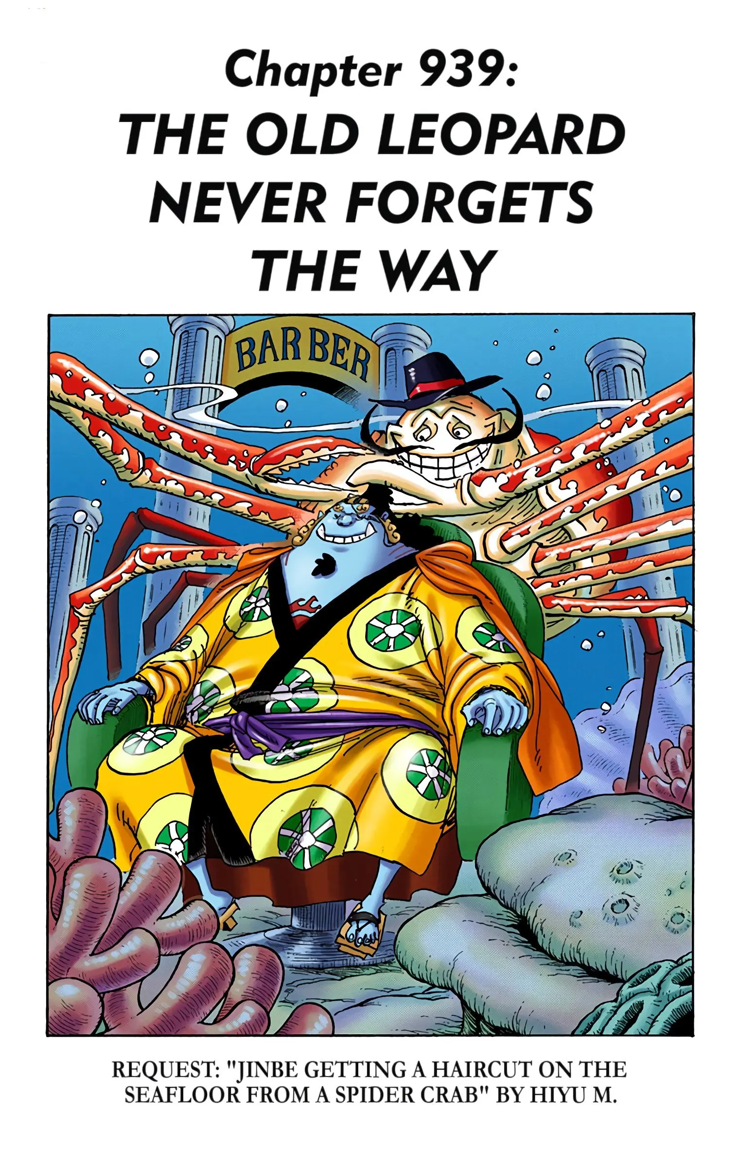 One Piece Colored, chapter 939, page 1