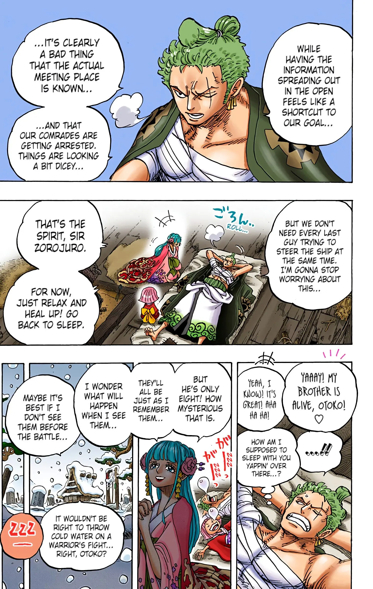 One Piece Colored, chapter 939, page 7