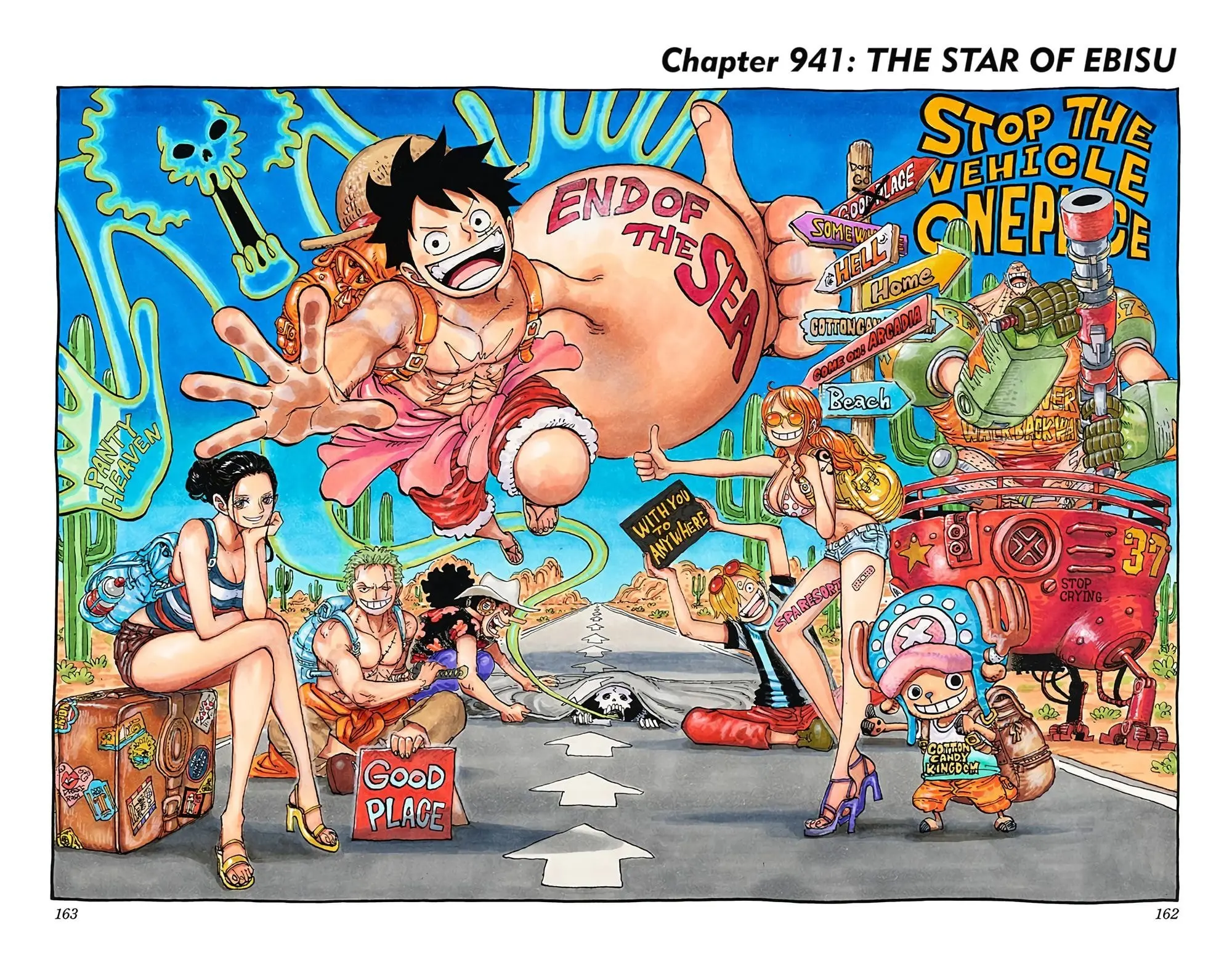 One Piece Colored, chapter 941, page 1