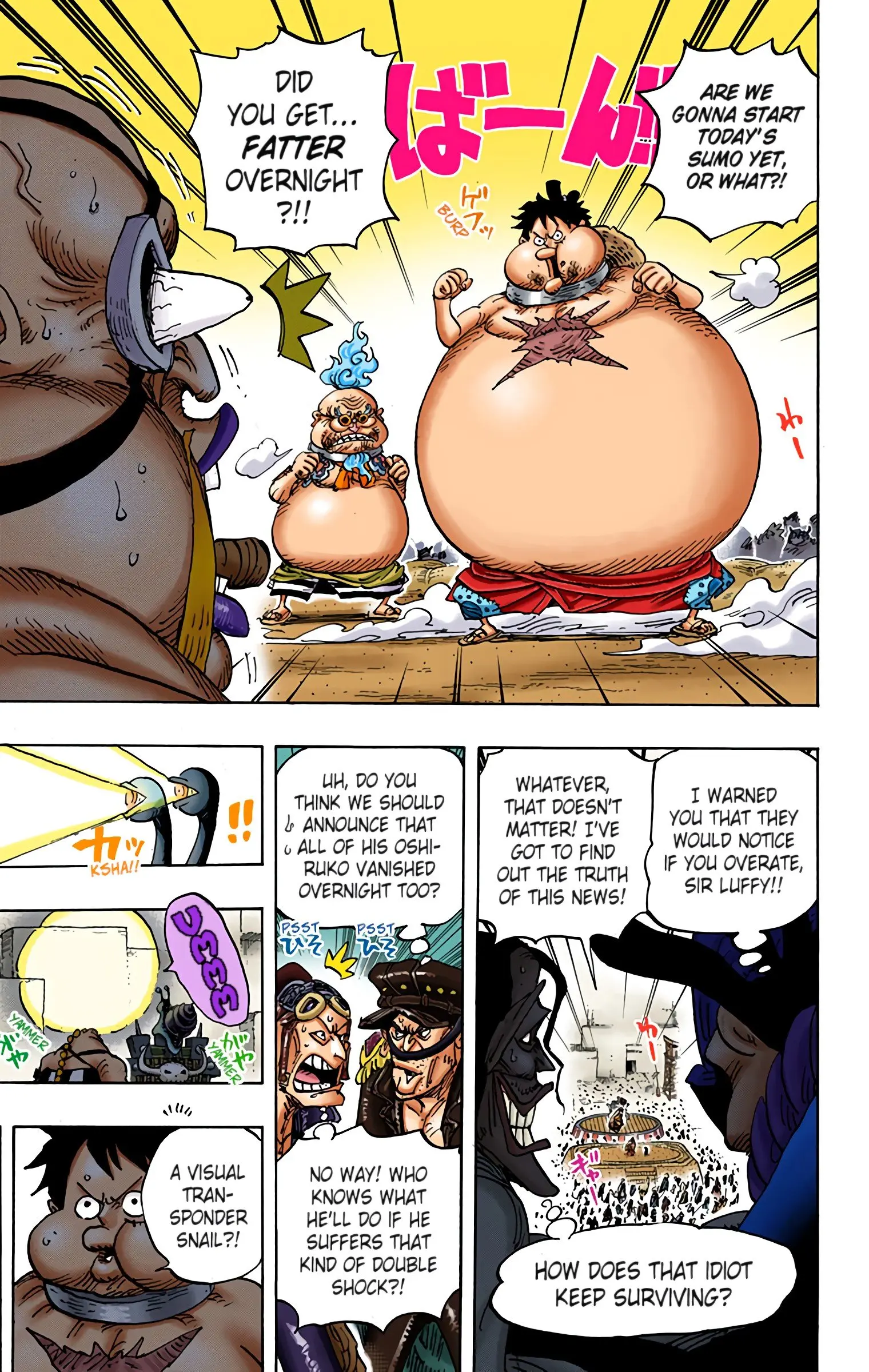One Piece Colored, chapter 941, page 7