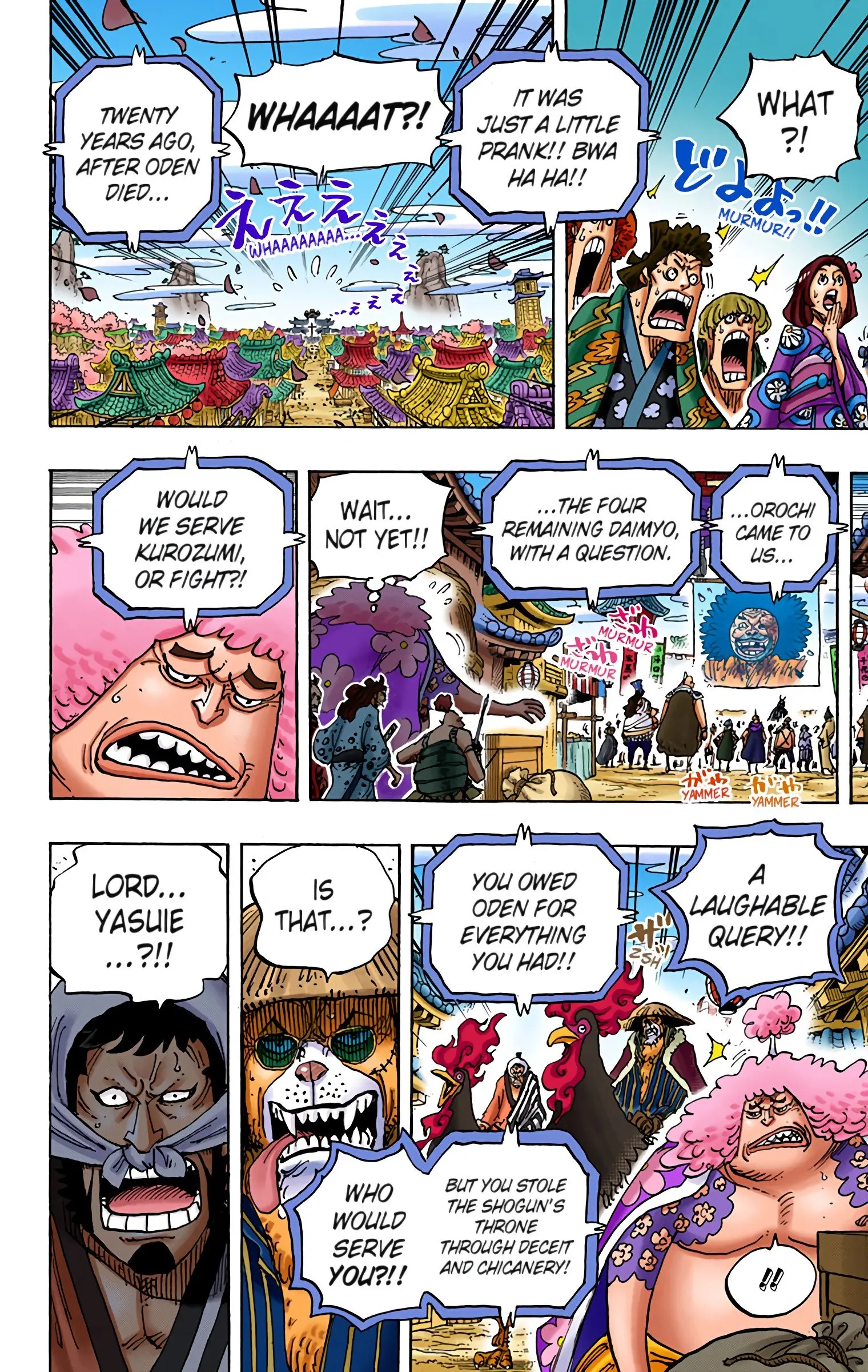 One Piece Colored, chapter 942, page 9