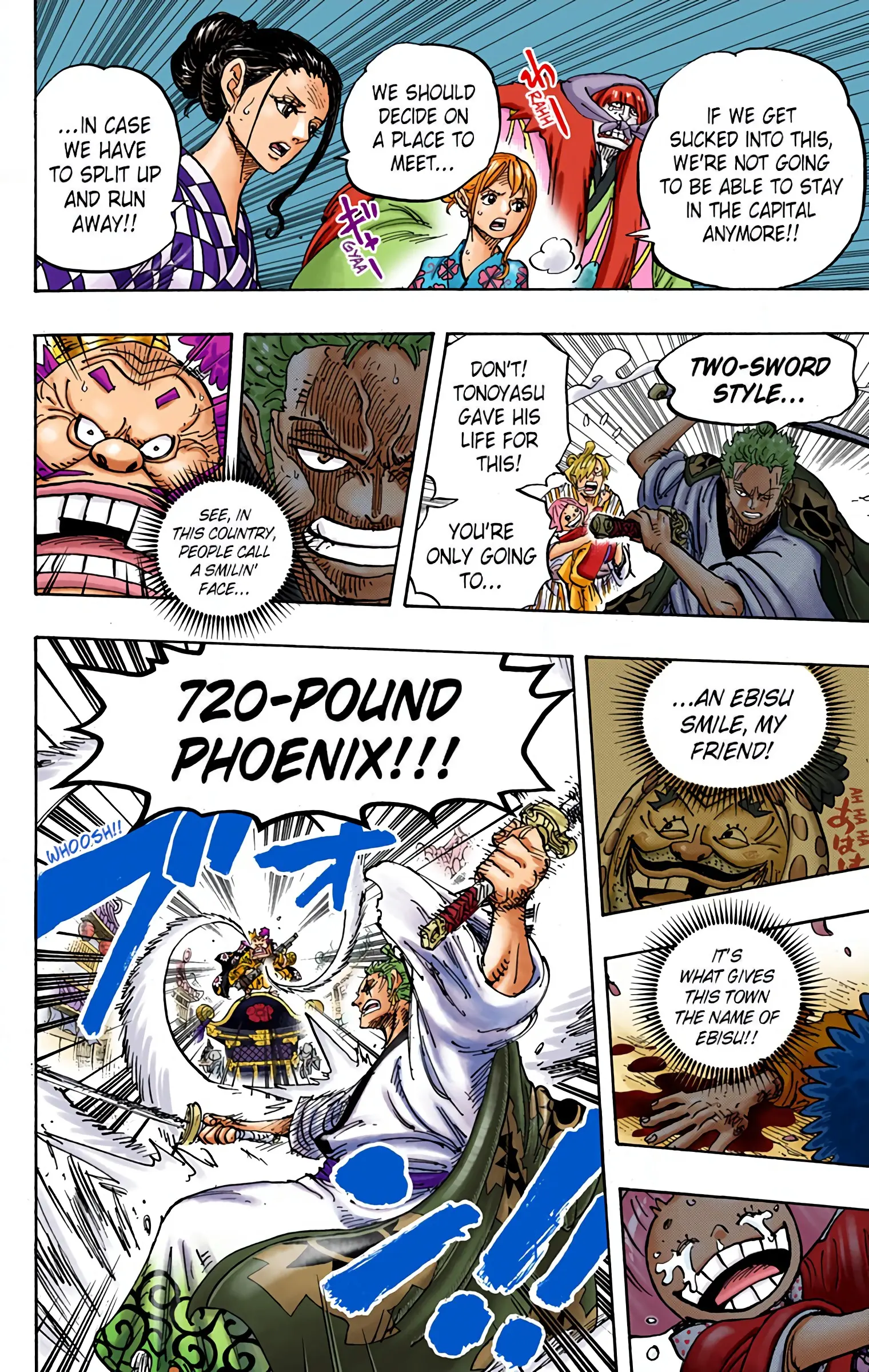 One Piece Colored, chapter 944, page 4