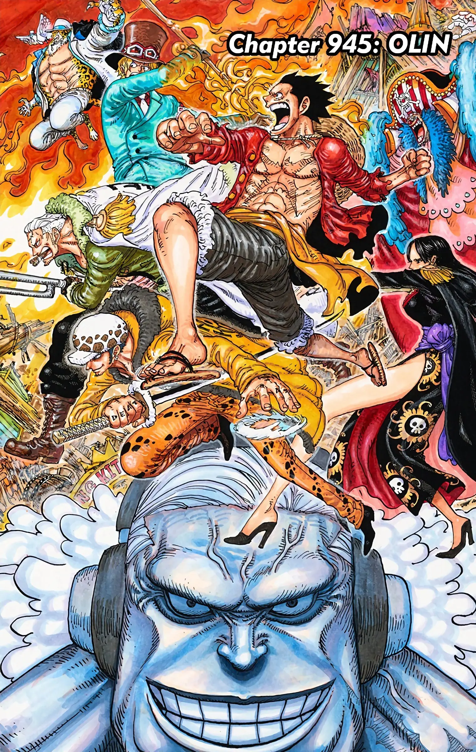 One Piece Colored, chapter 945, page 1