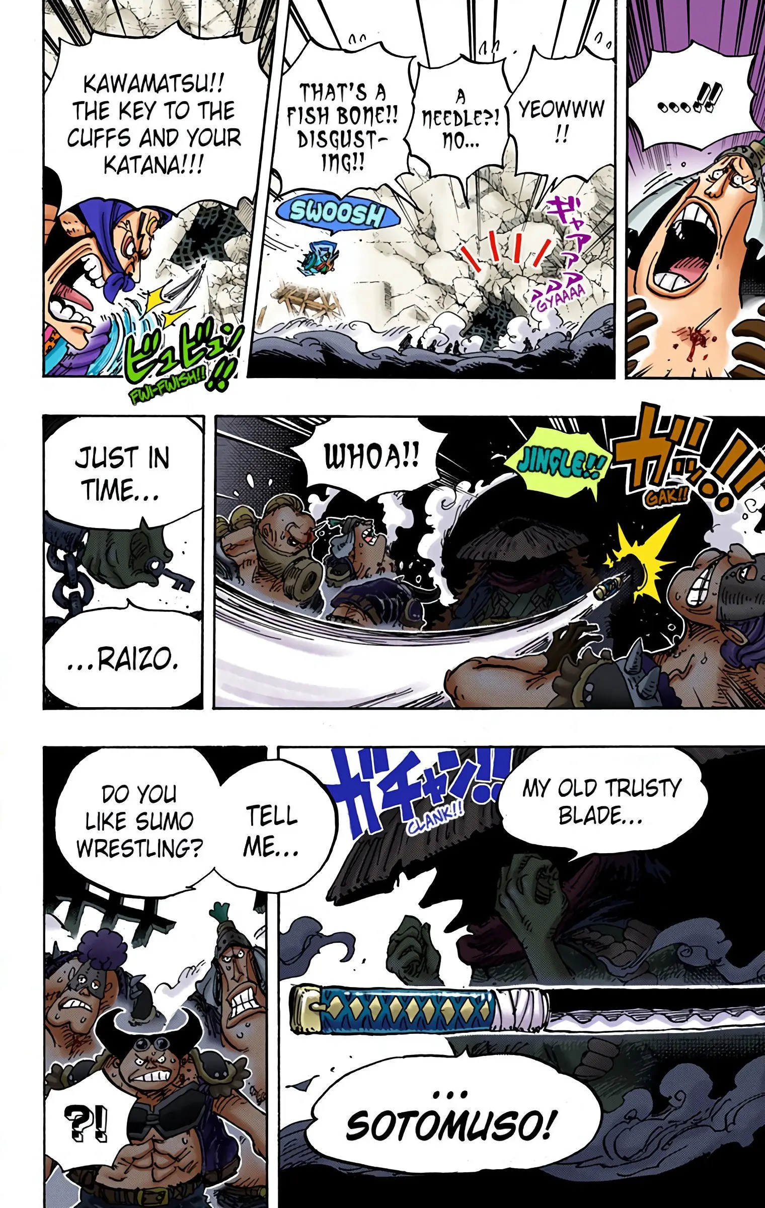 One Piece Colored, chapter 948, page 9
