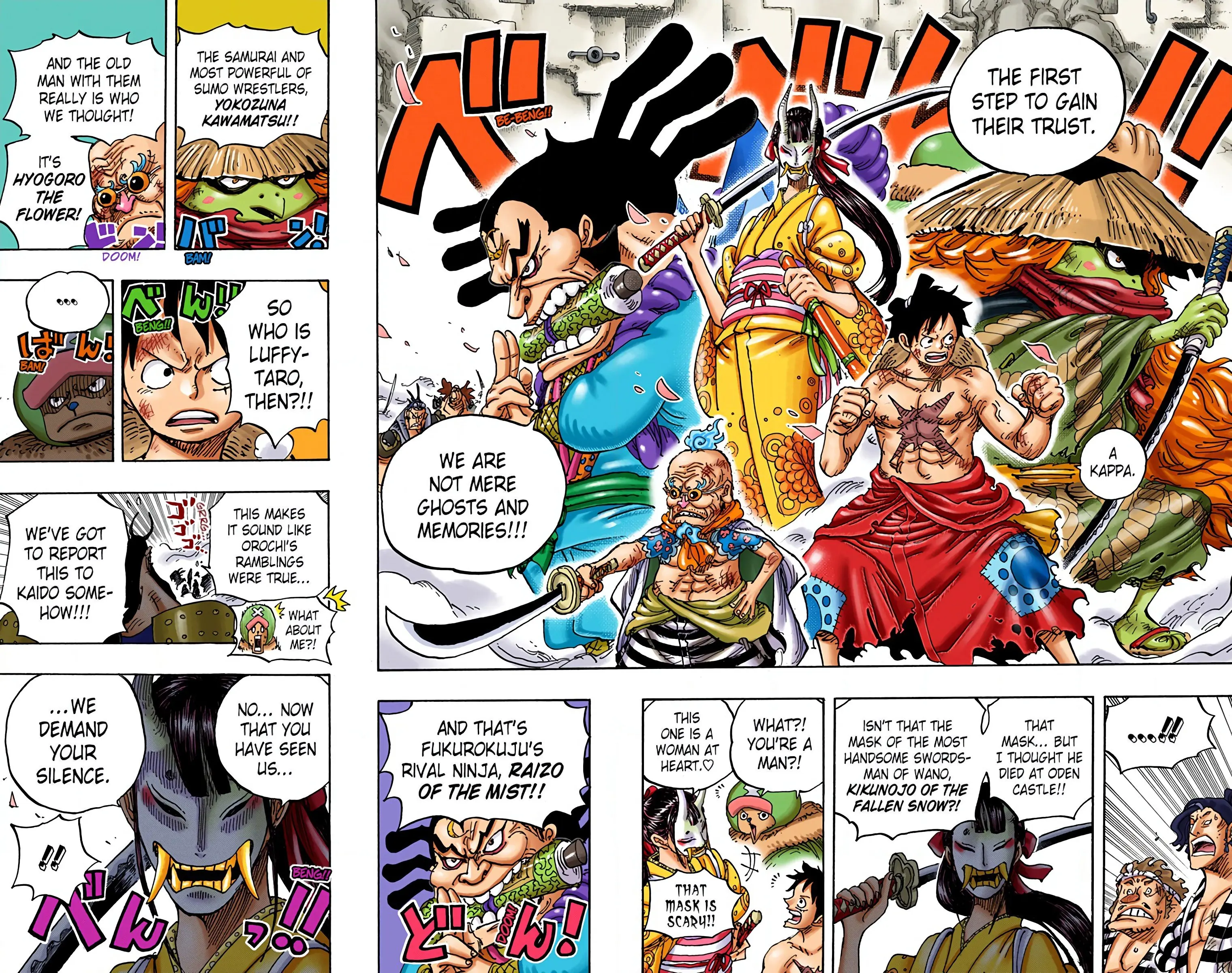 One Piece Colored, chapter 948, page 14