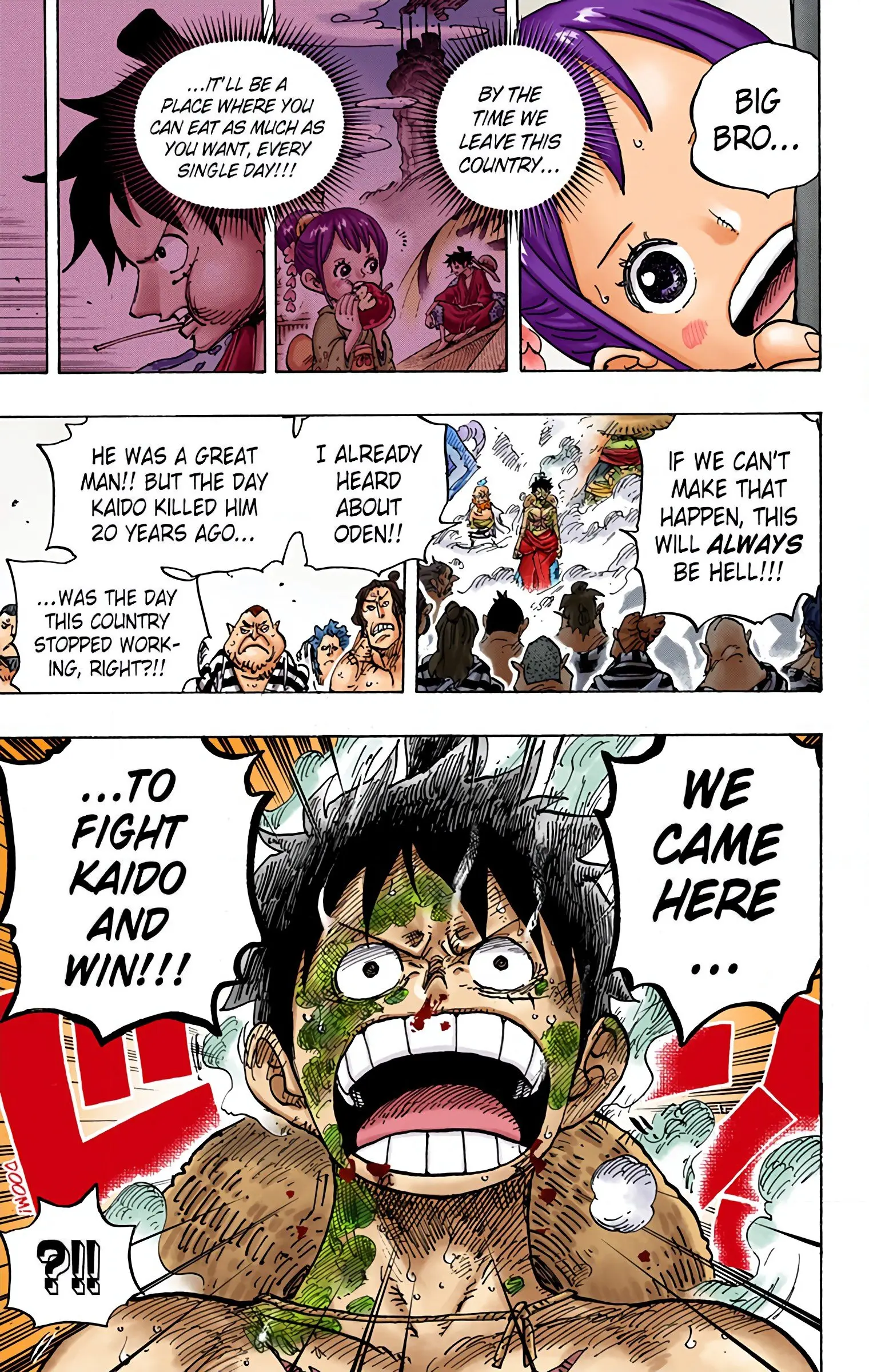One Piece Colored, chapter 949, page 14