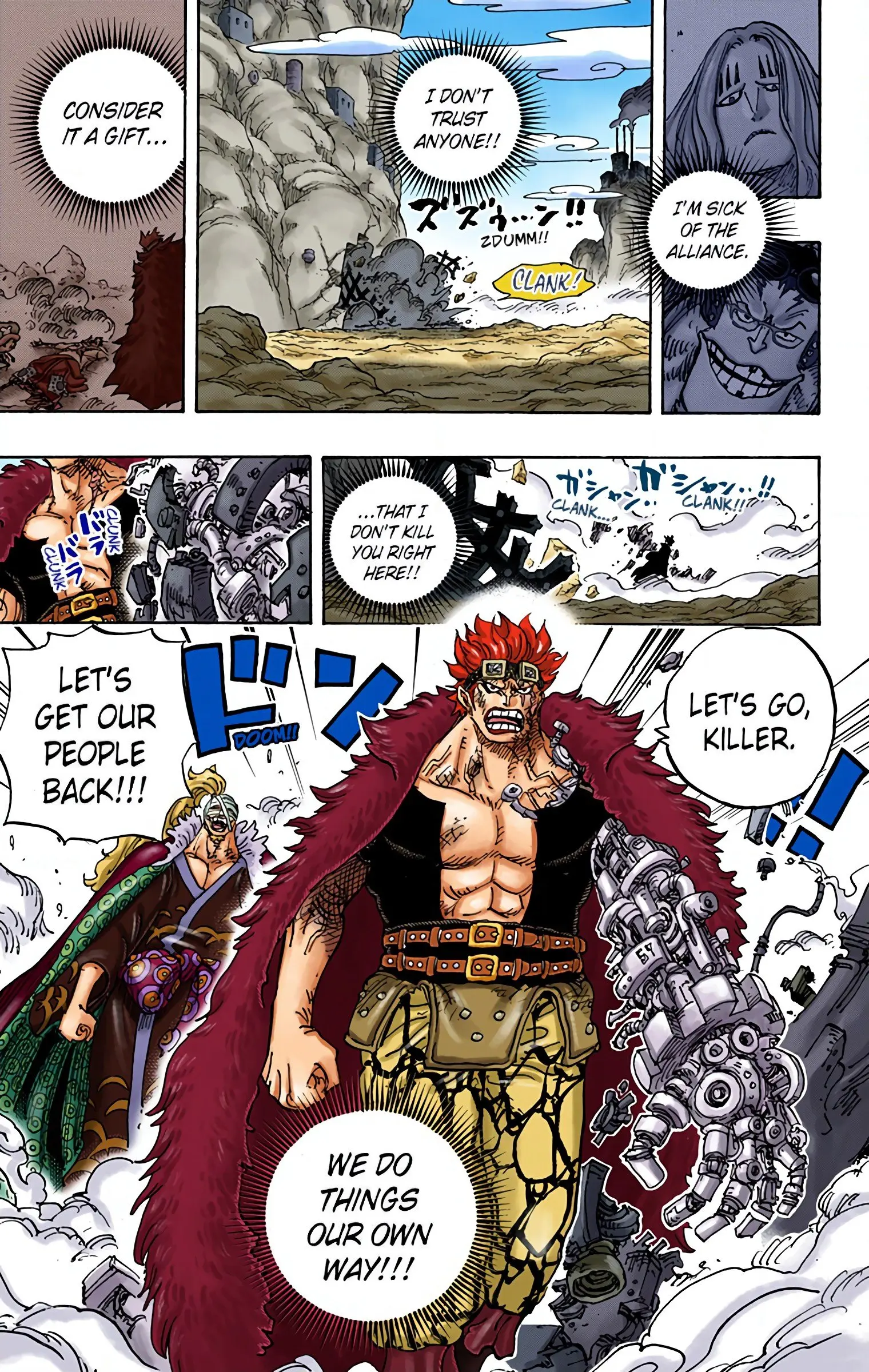 One Piece Colored, chapter 950, page 3