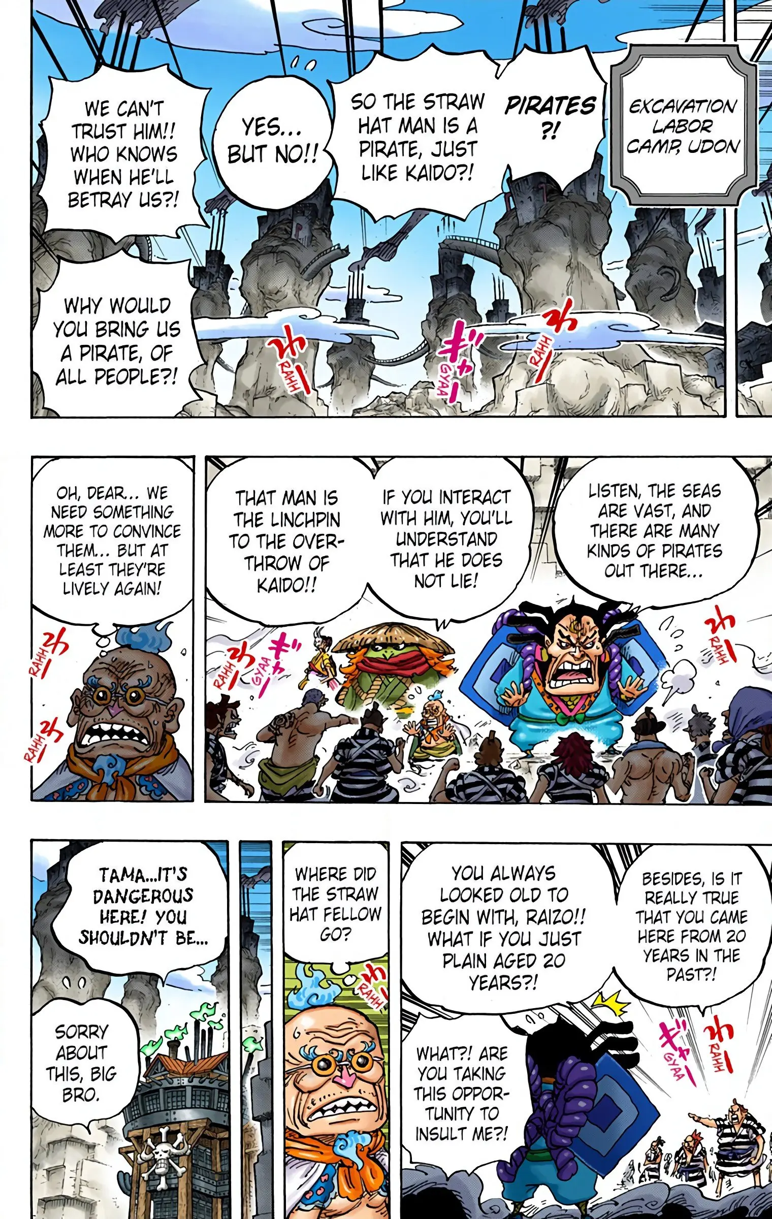 One Piece Colored, chapter 950, page 4