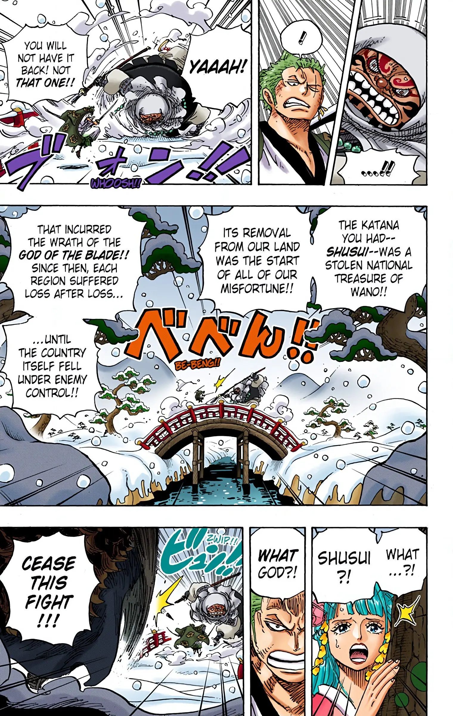 One Piece Colored, chapter 952, page 3