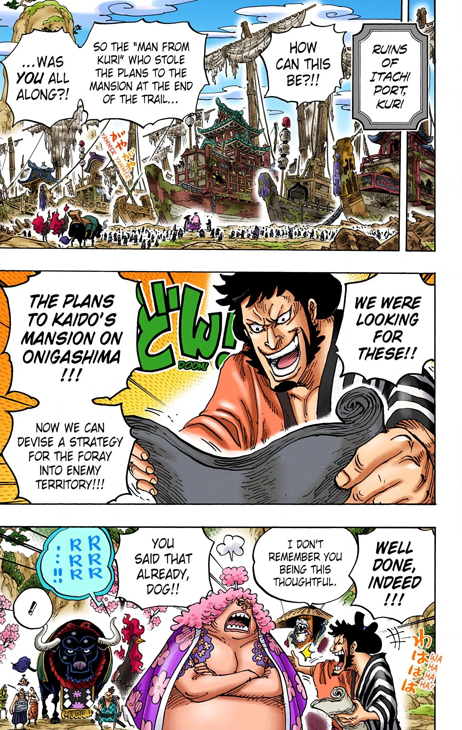 One Piece Colored, chapter 952, page 11