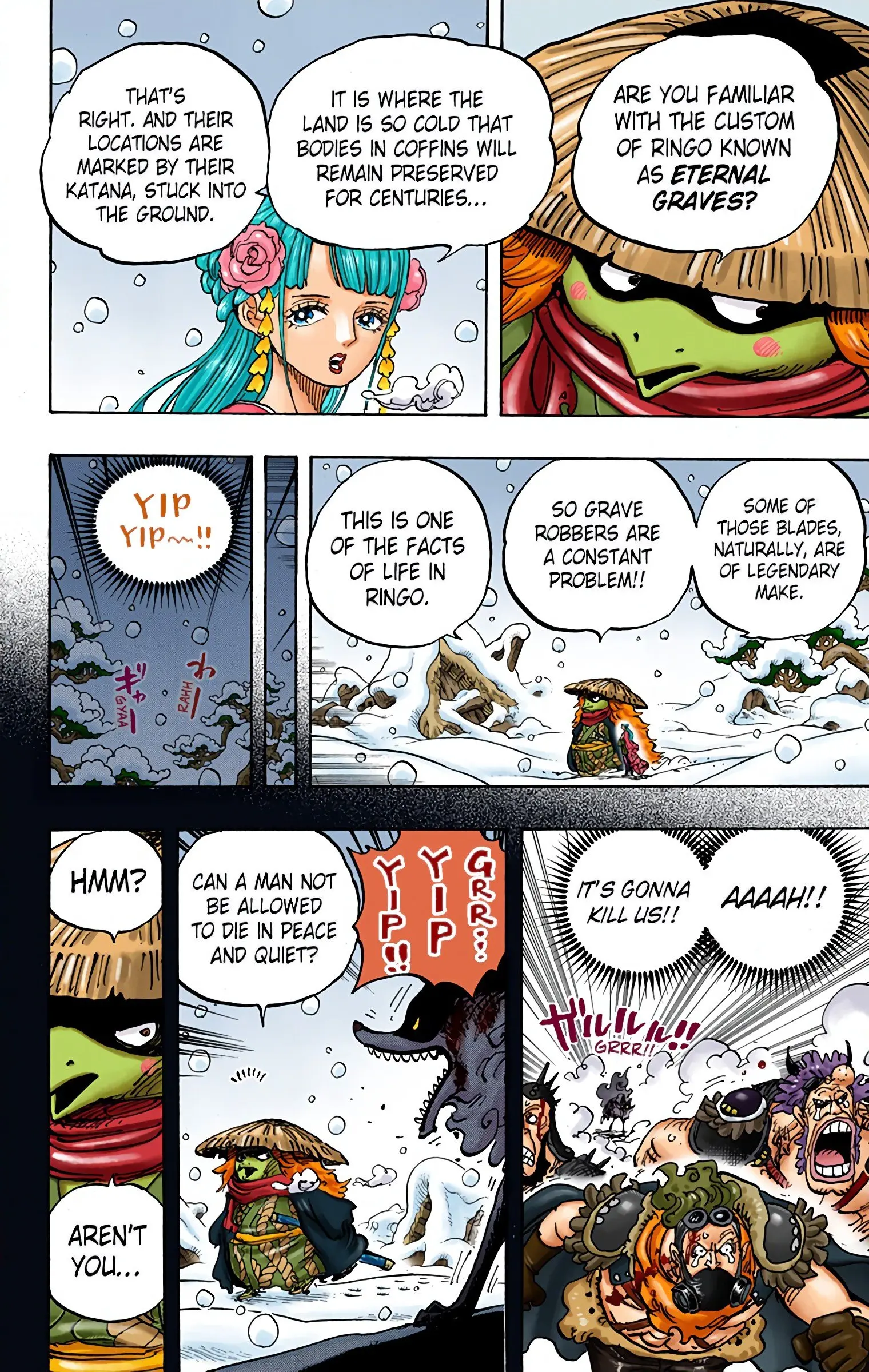 One Piece Colored, chapter 953, page 6