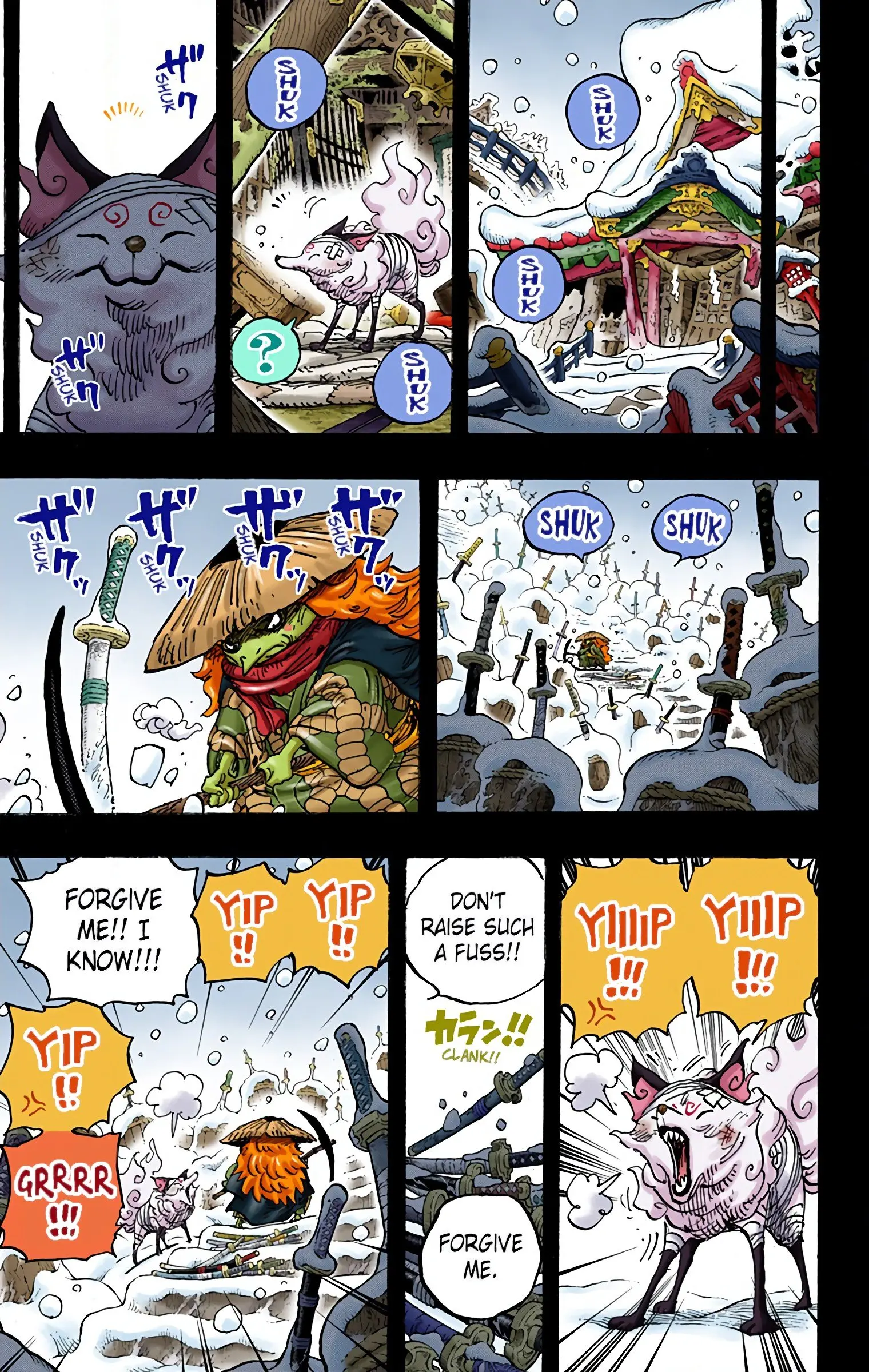 One Piece Colored, chapter 953, page 9