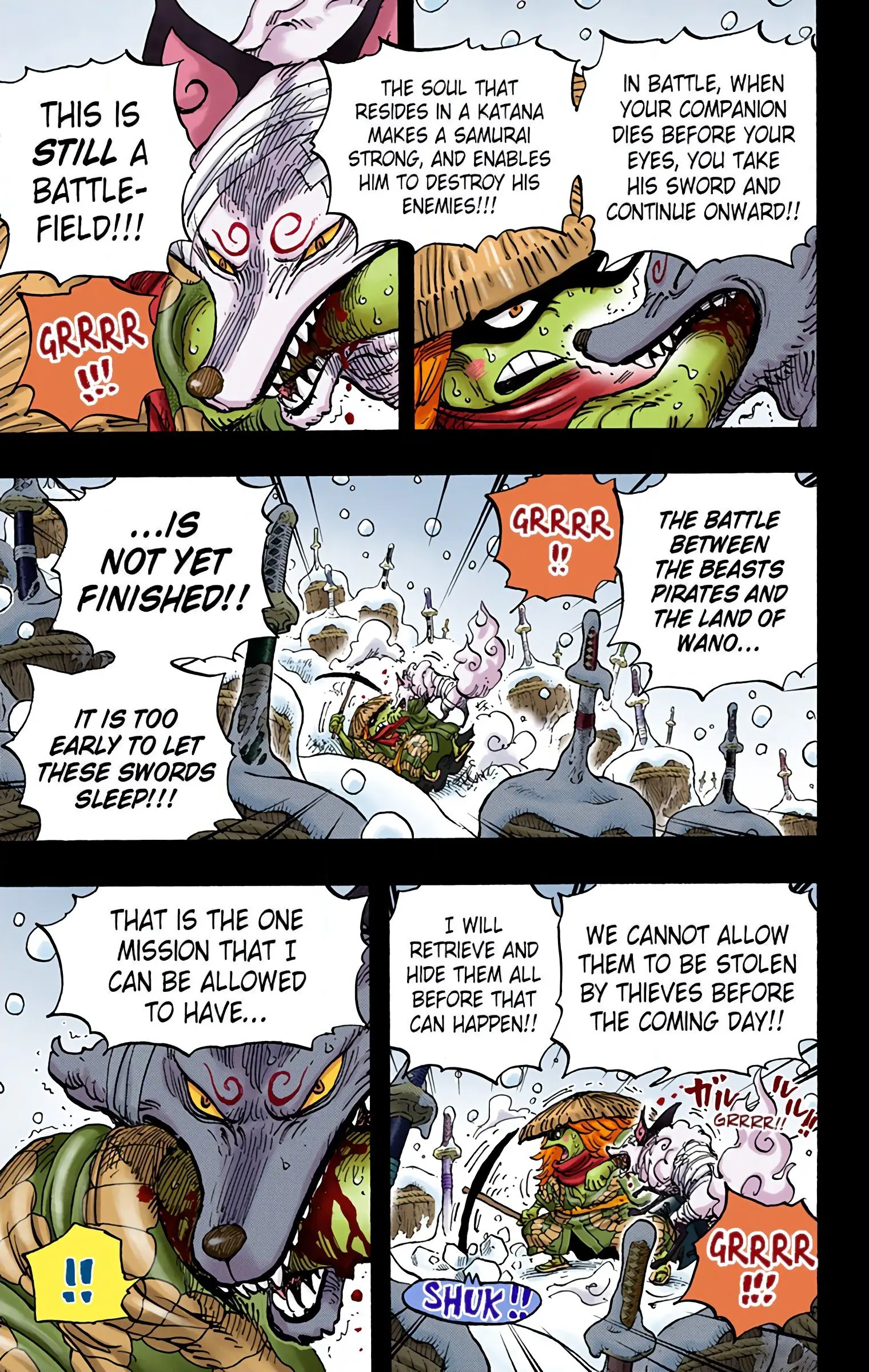 One Piece Colored, chapter 953, page 11