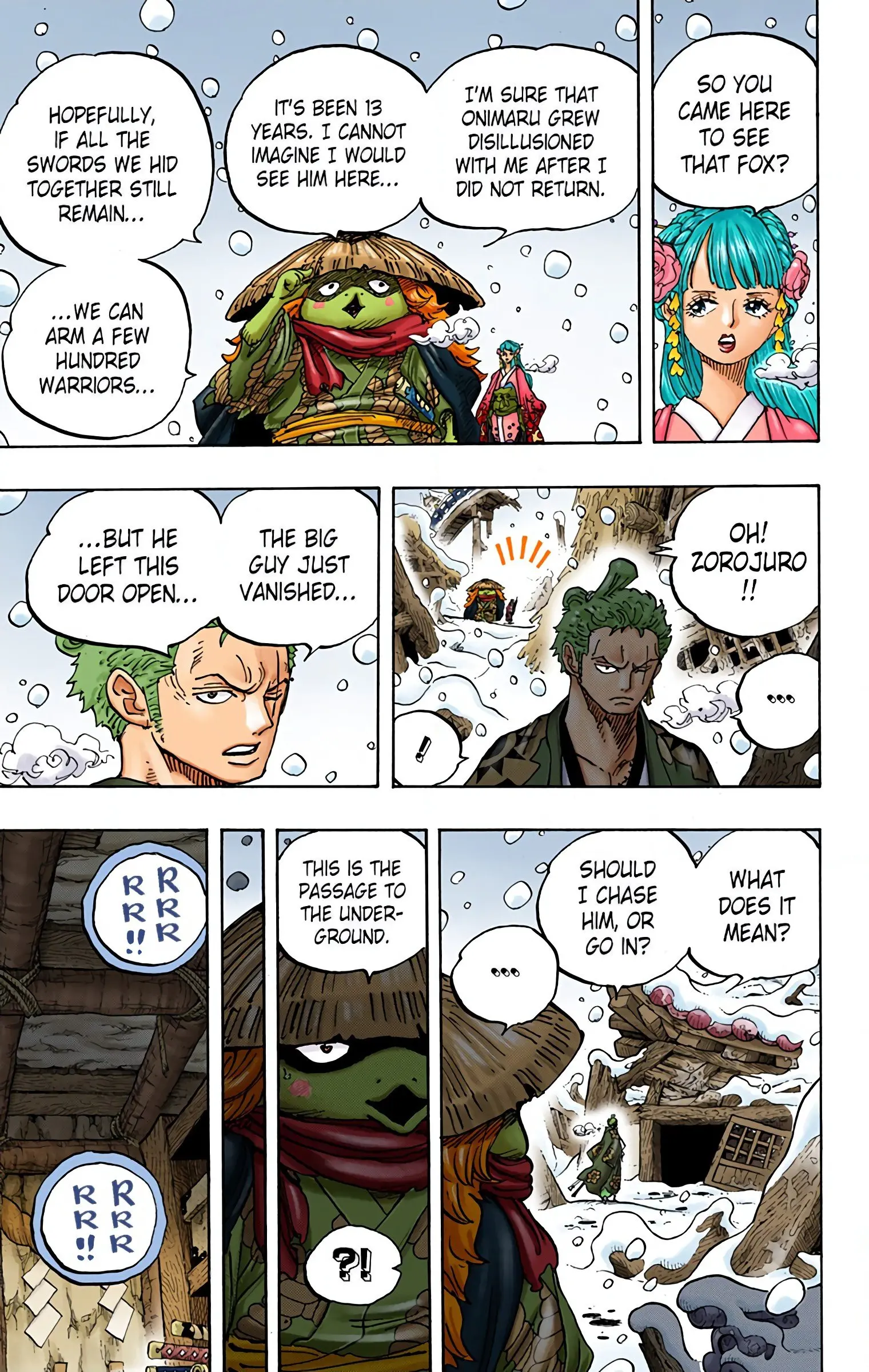 One Piece Colored, chapter 953, page 15