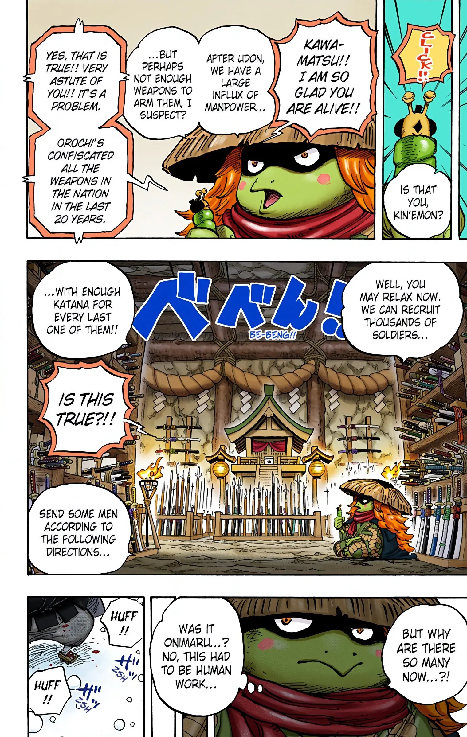 One Piece Colored, chapter 953, page 16