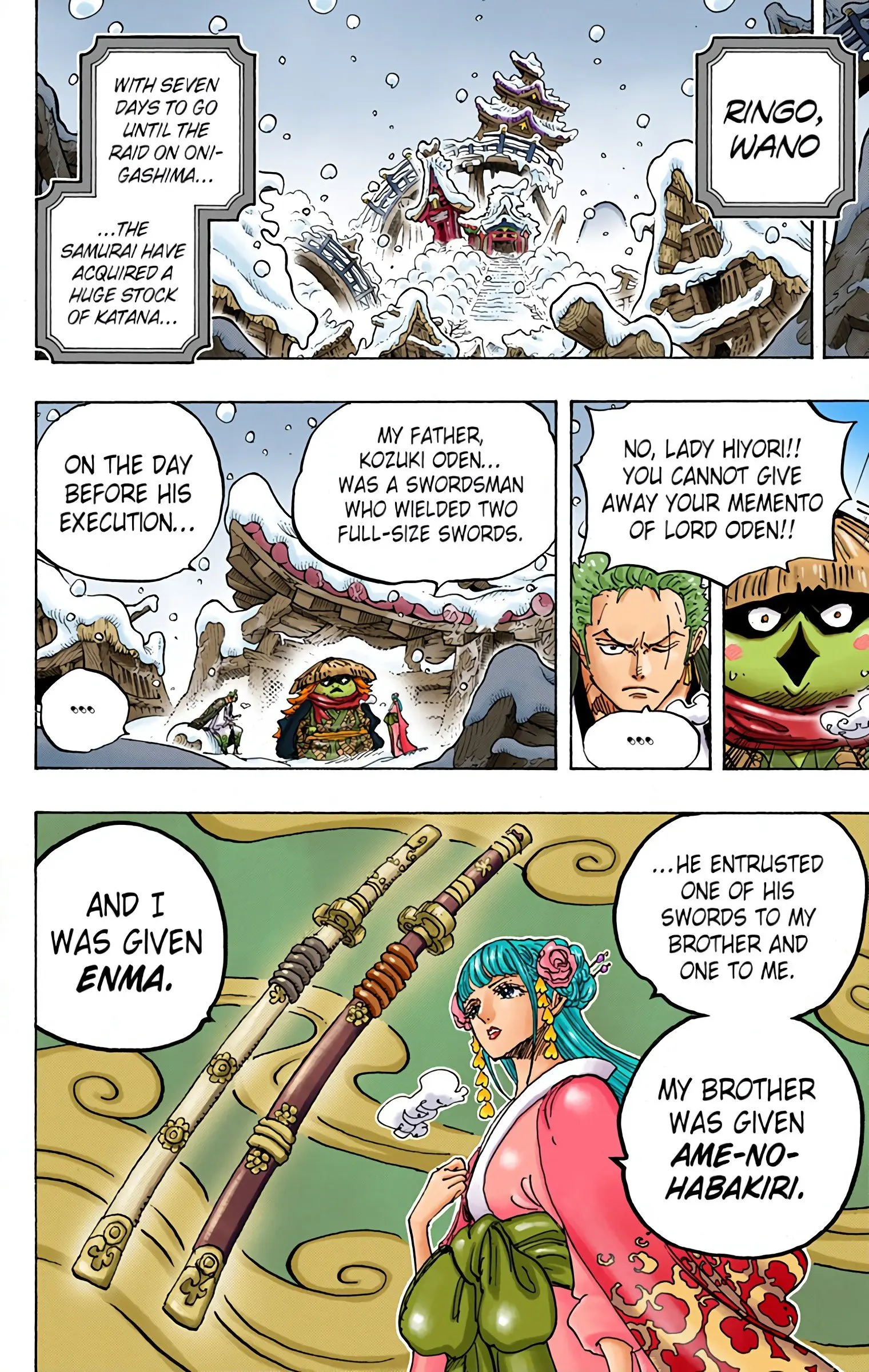 One Piece Colored, chapter 954, page 8