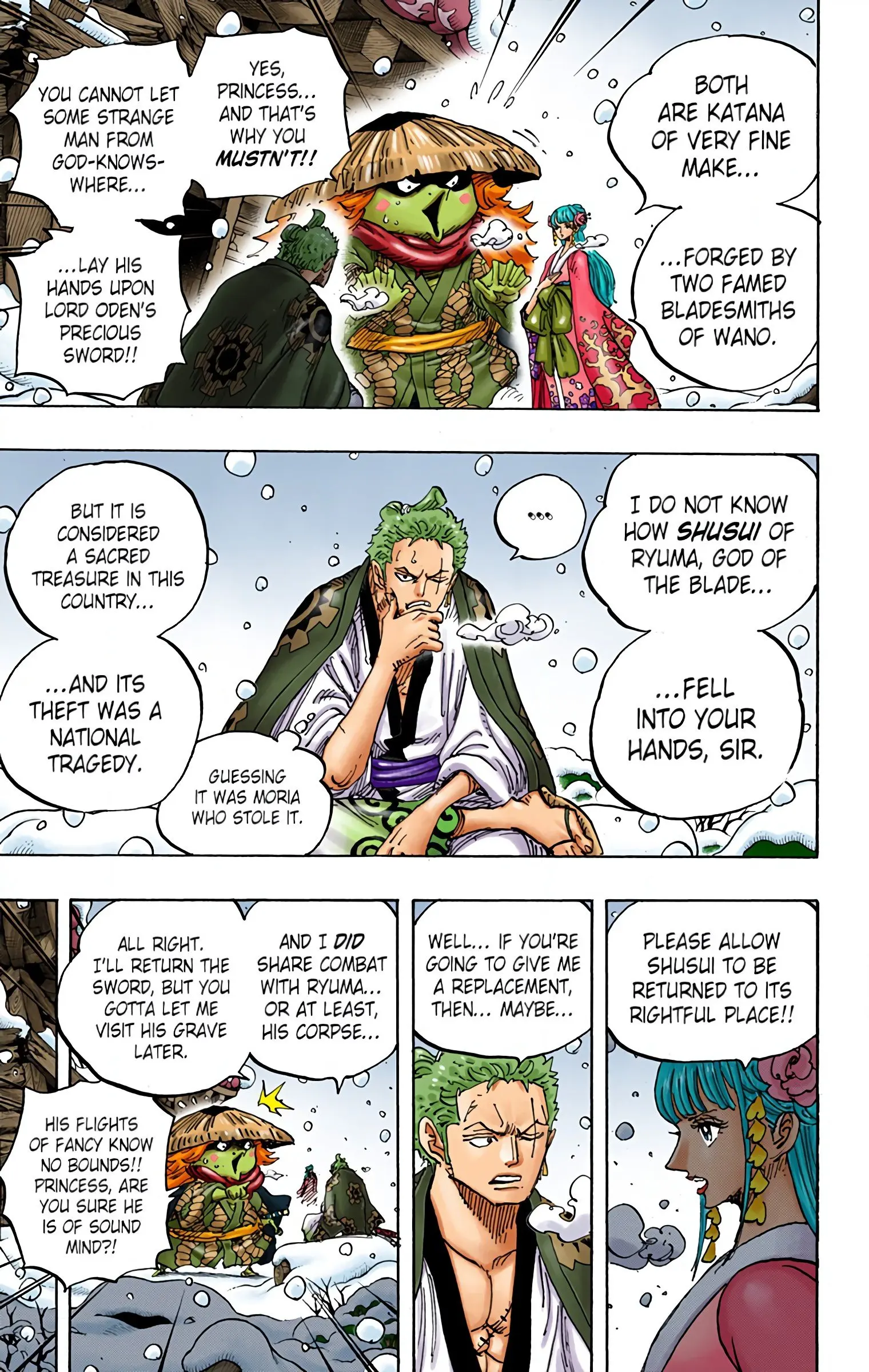 One Piece Colored, chapter 954, page 9