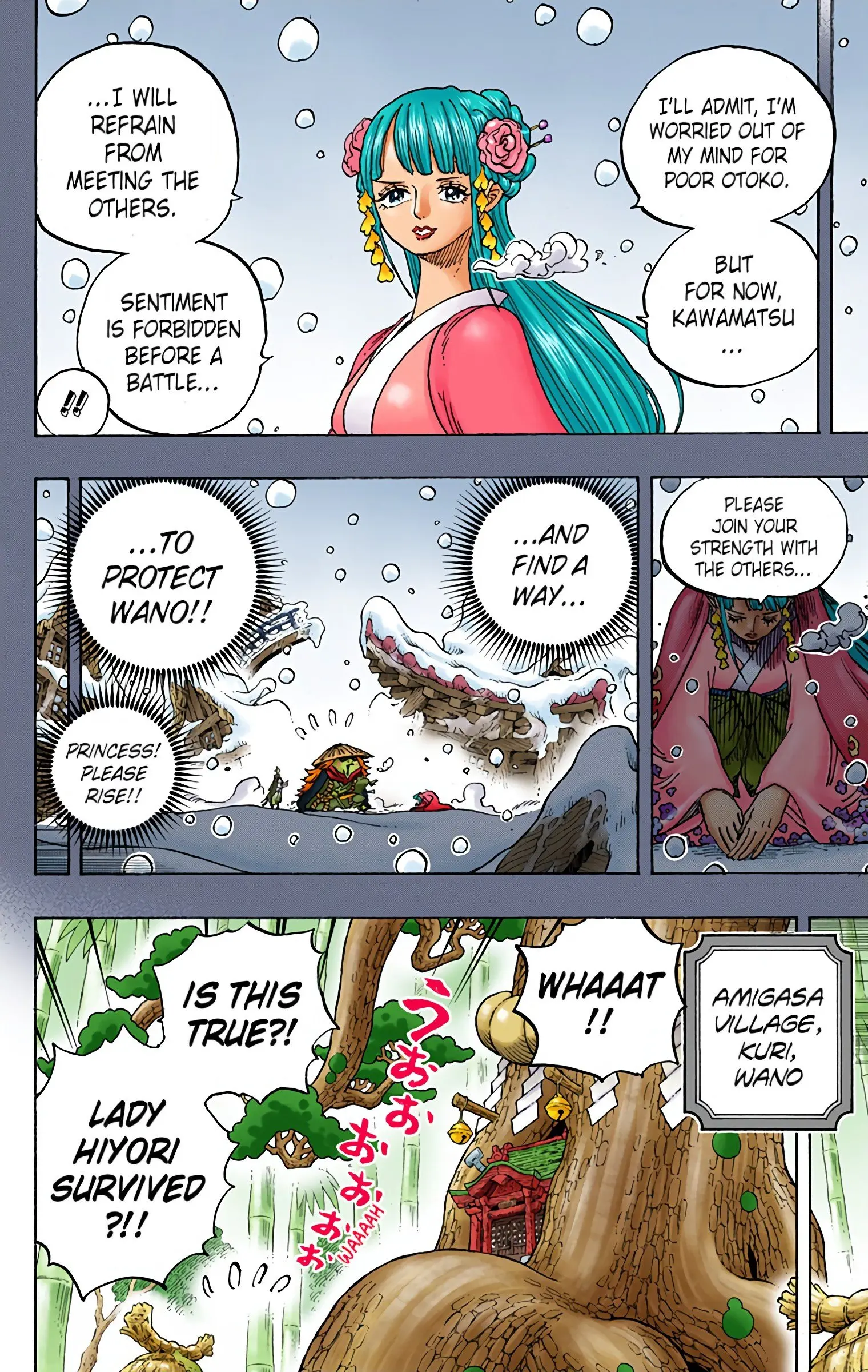 One Piece Colored, chapter 955, page 2