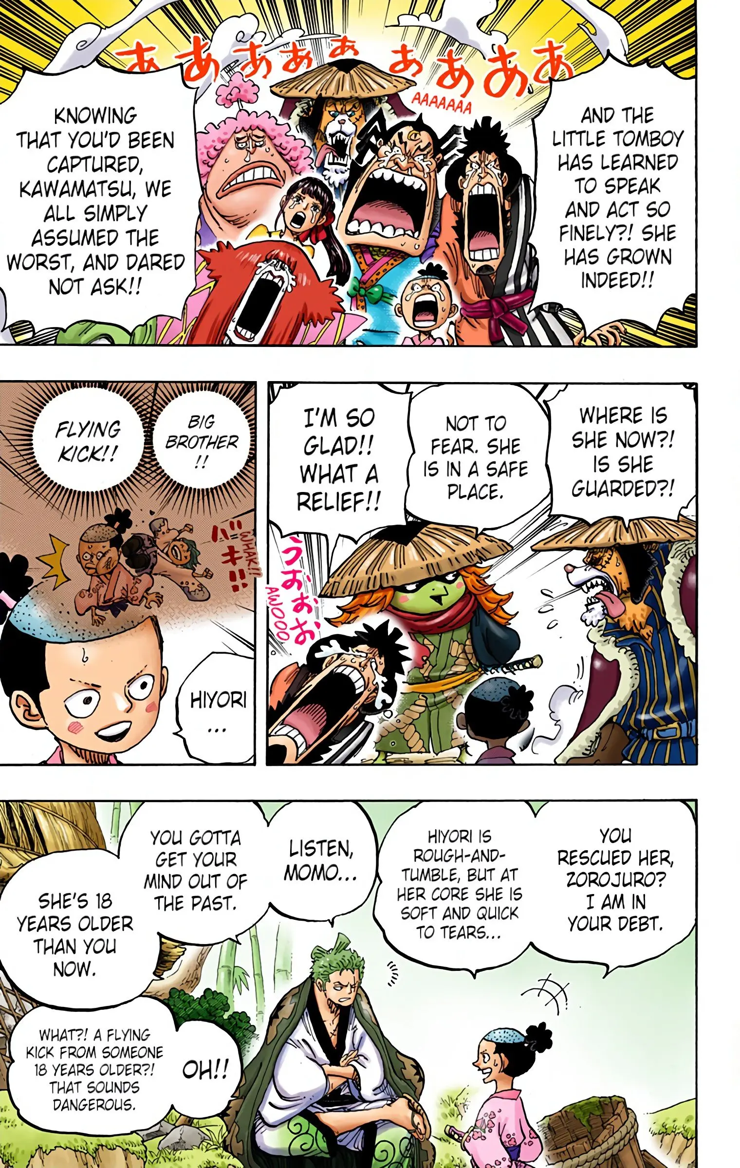 One Piece Colored, chapter 955, page 3