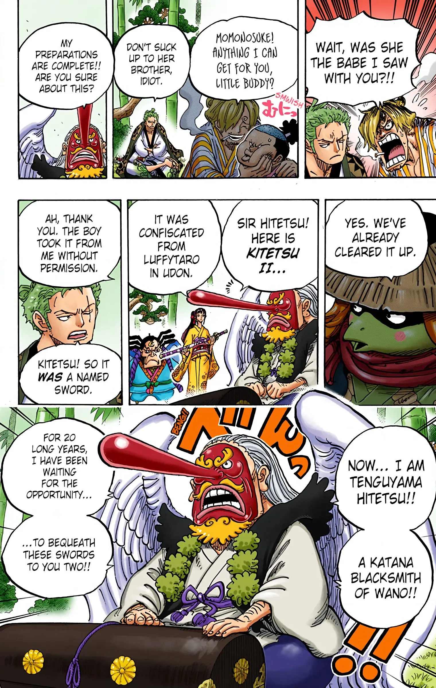 One Piece Colored, chapter 955, page 4