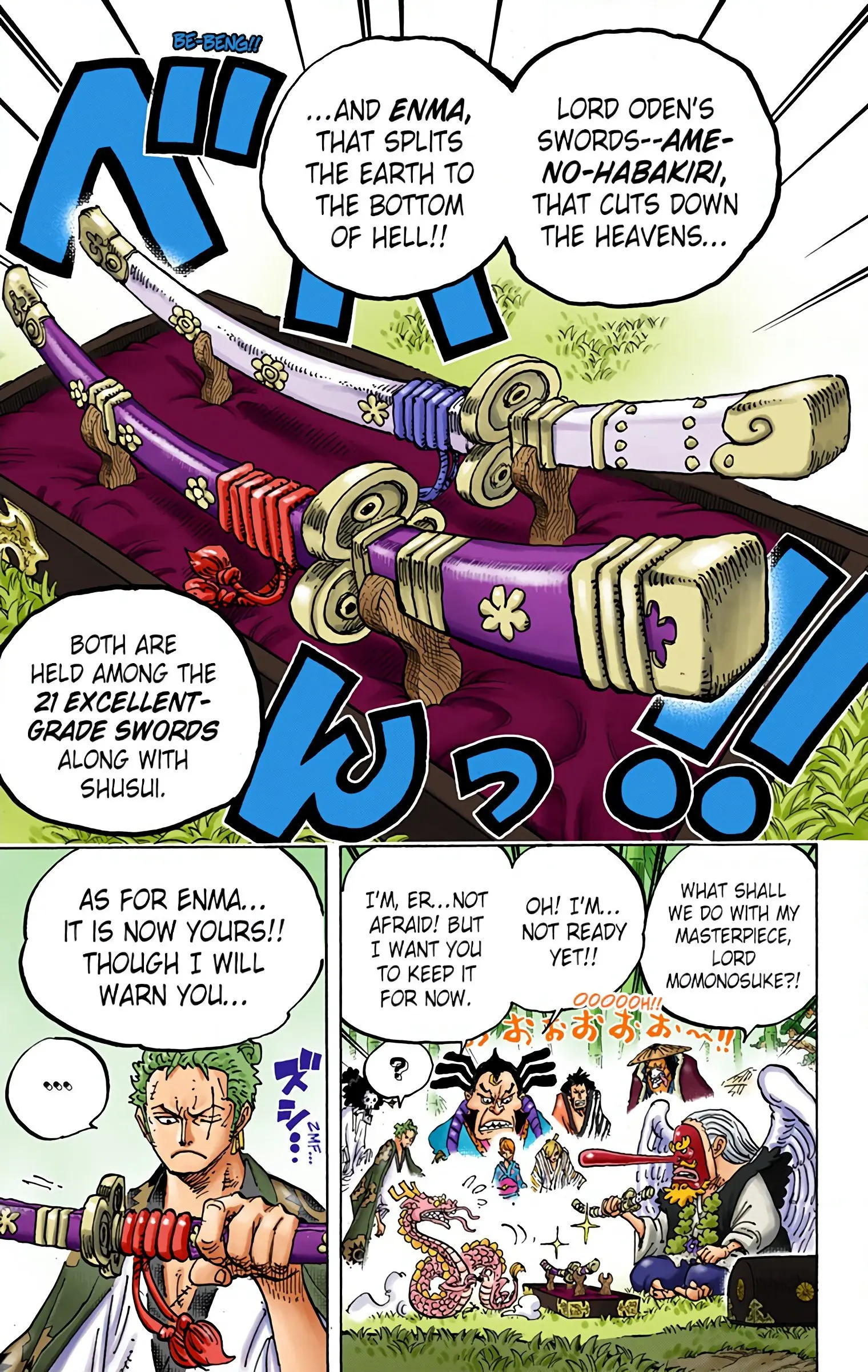 One Piece Colored, chapter 955, page 5