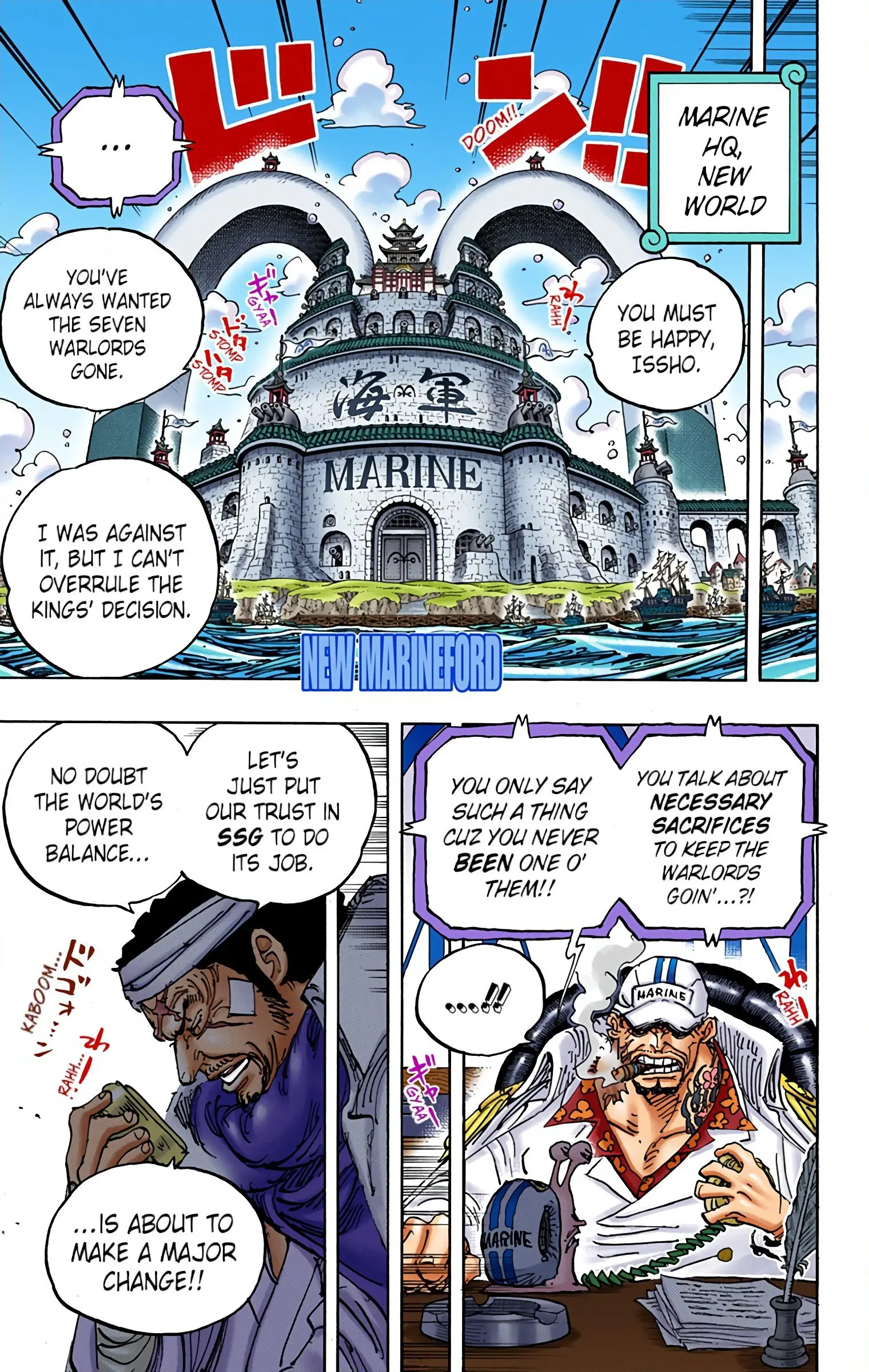 One Piece Colored, chapter 957, page 2