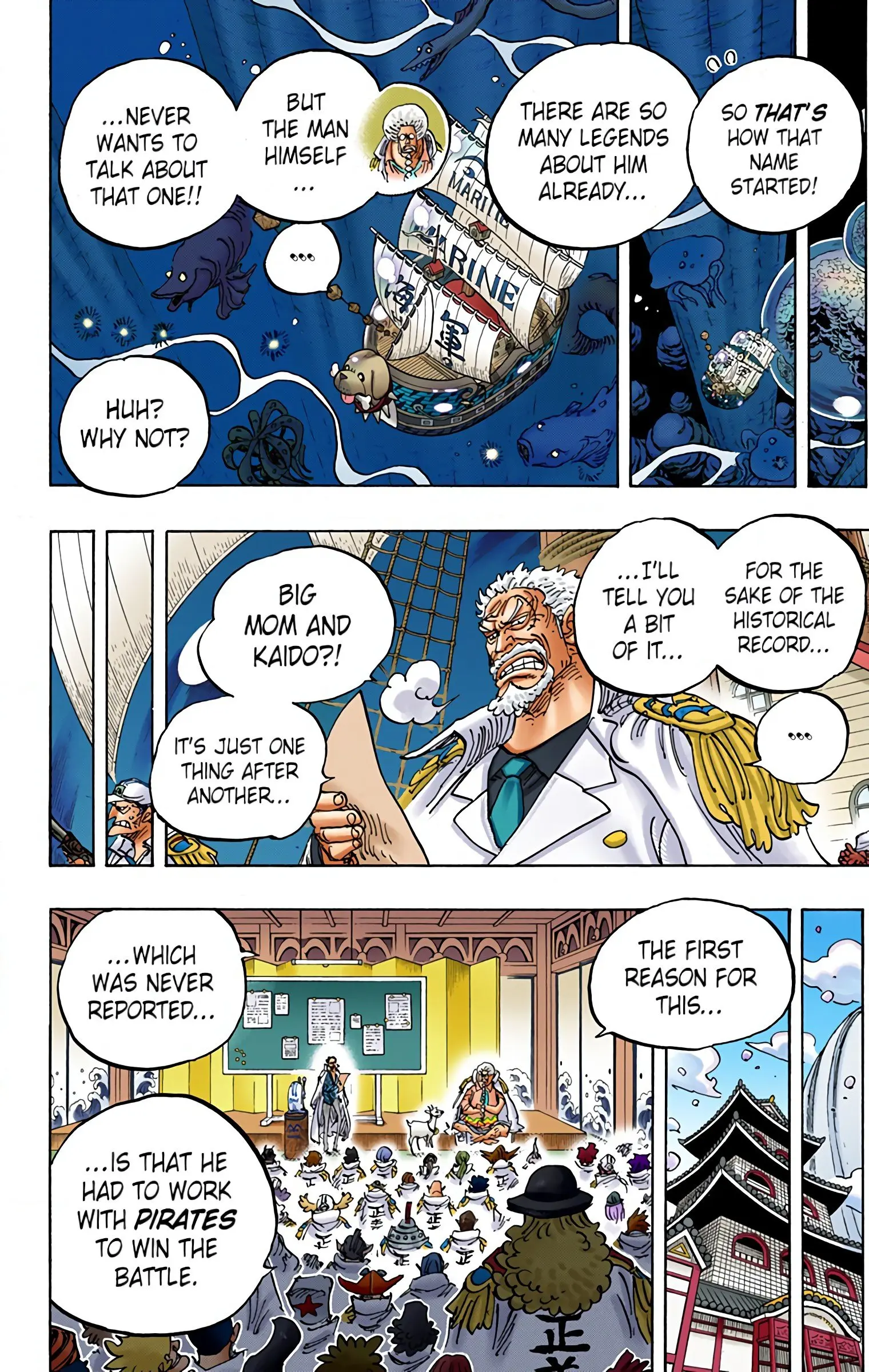 One Piece Colored, chapter 957, page 7
