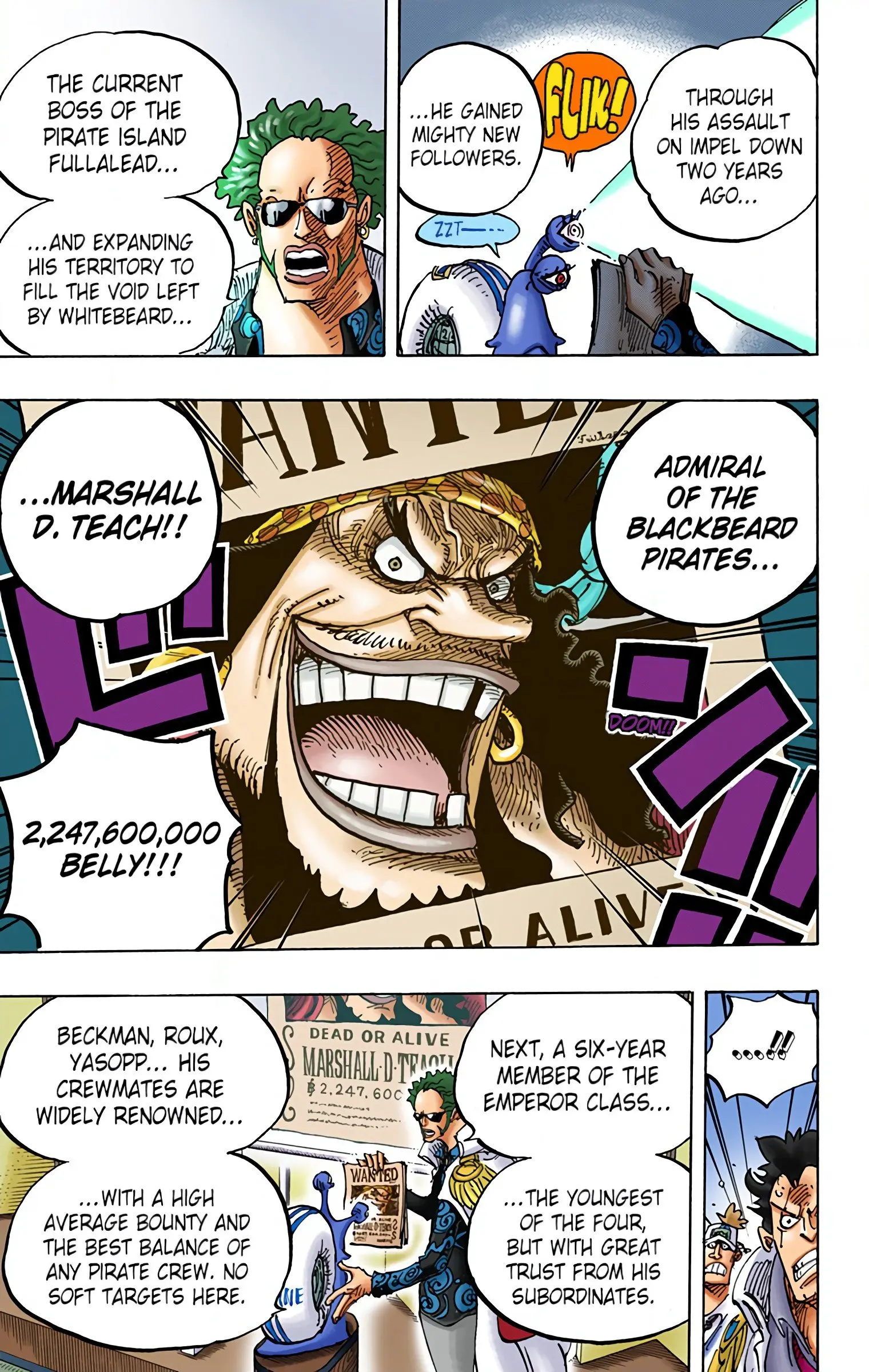 One Piece Colored, chapter 957, page 12