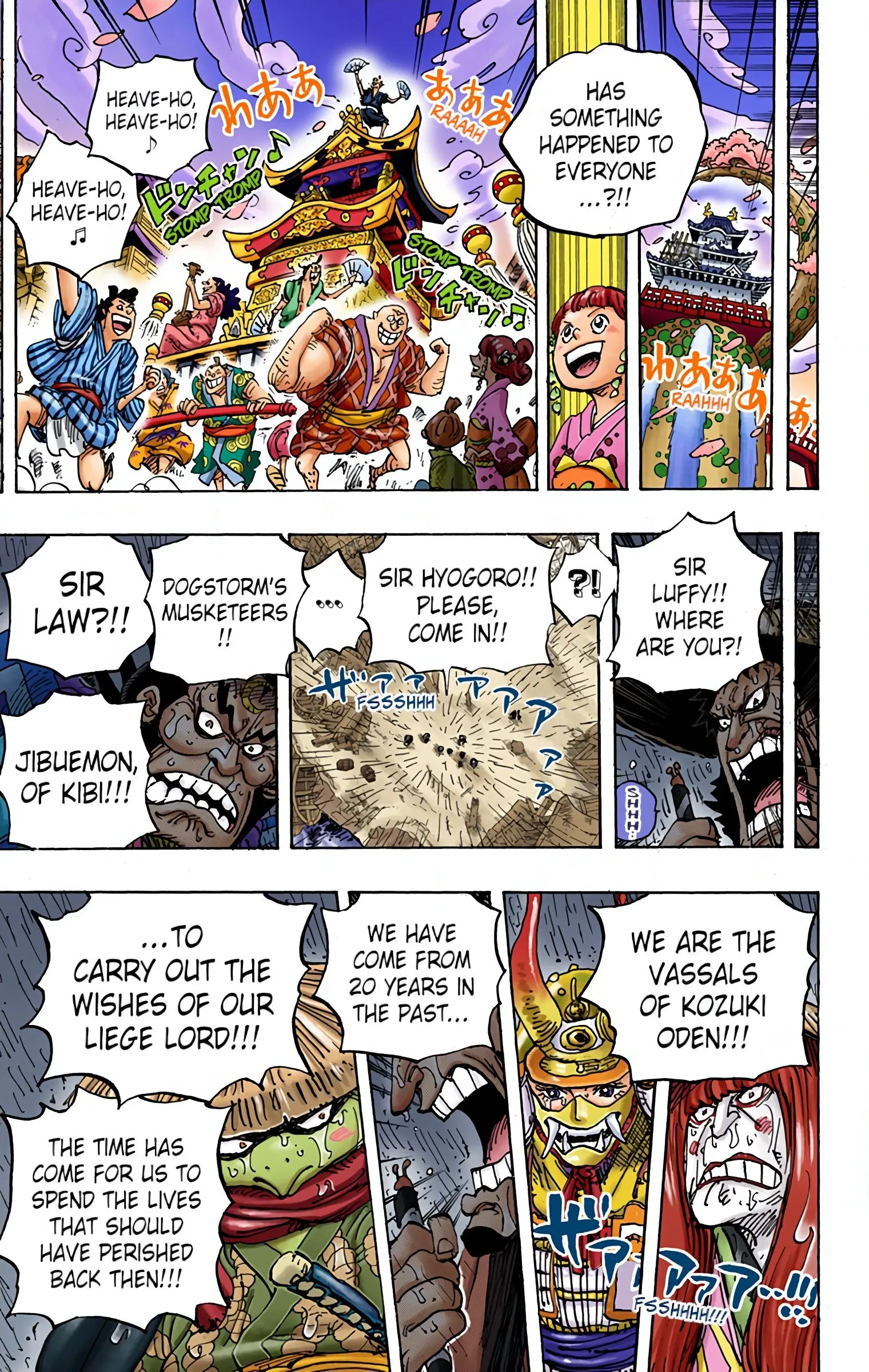 One Piece Colored, chapter 958, page 11