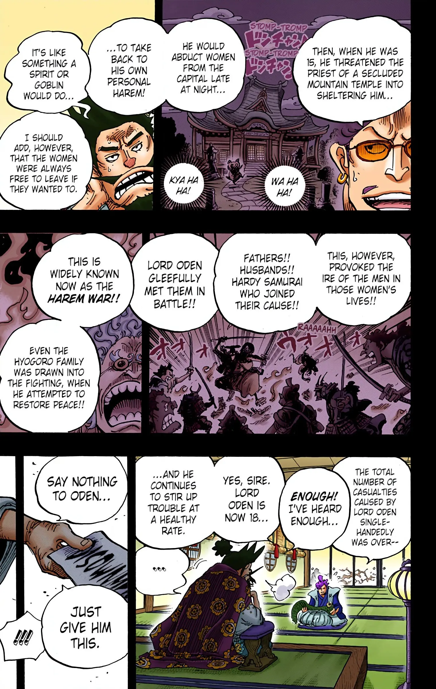 One Piece Colored, chapter 960, page 9