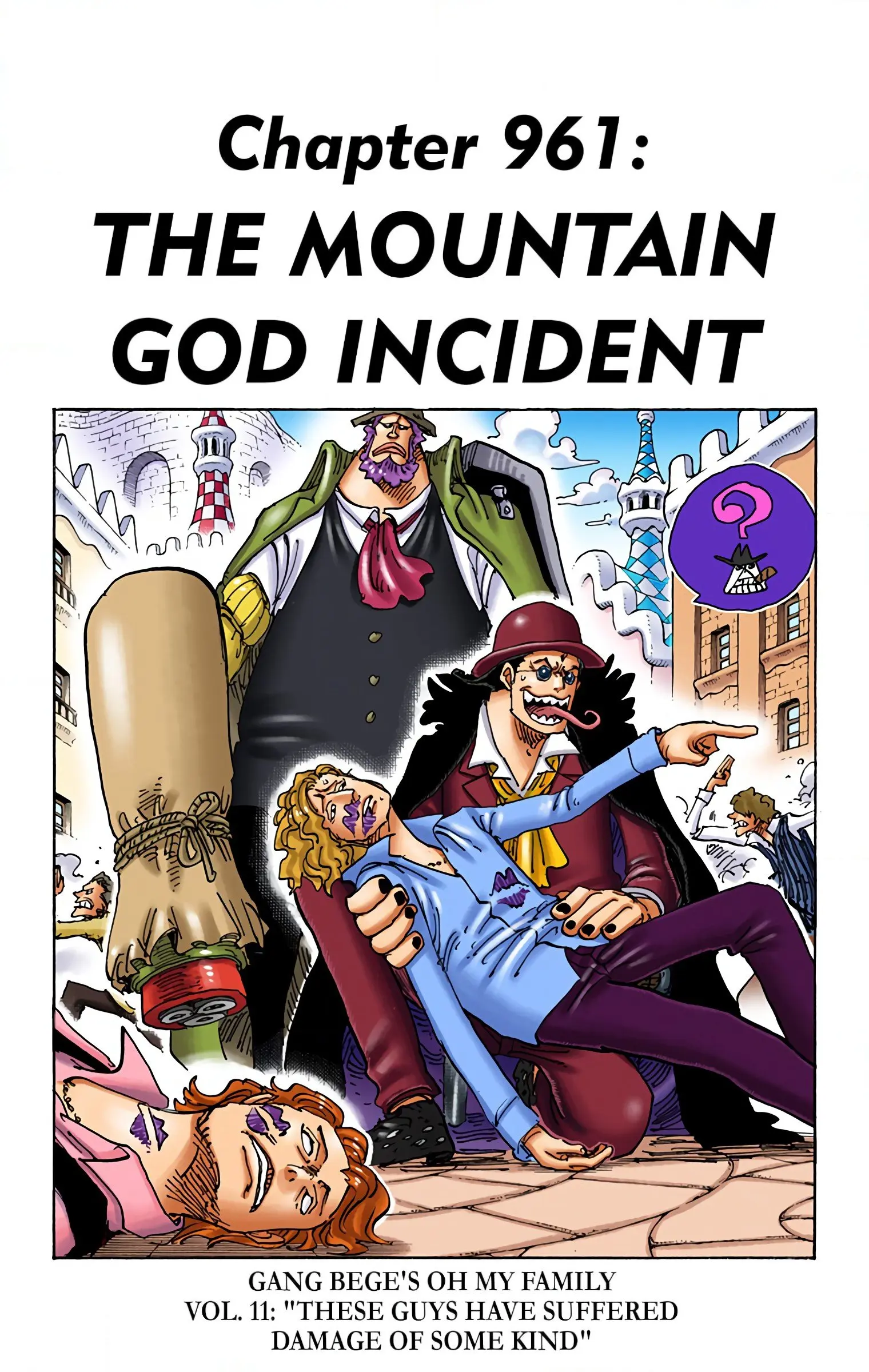 One Piece Colored, chapter 961, page 1