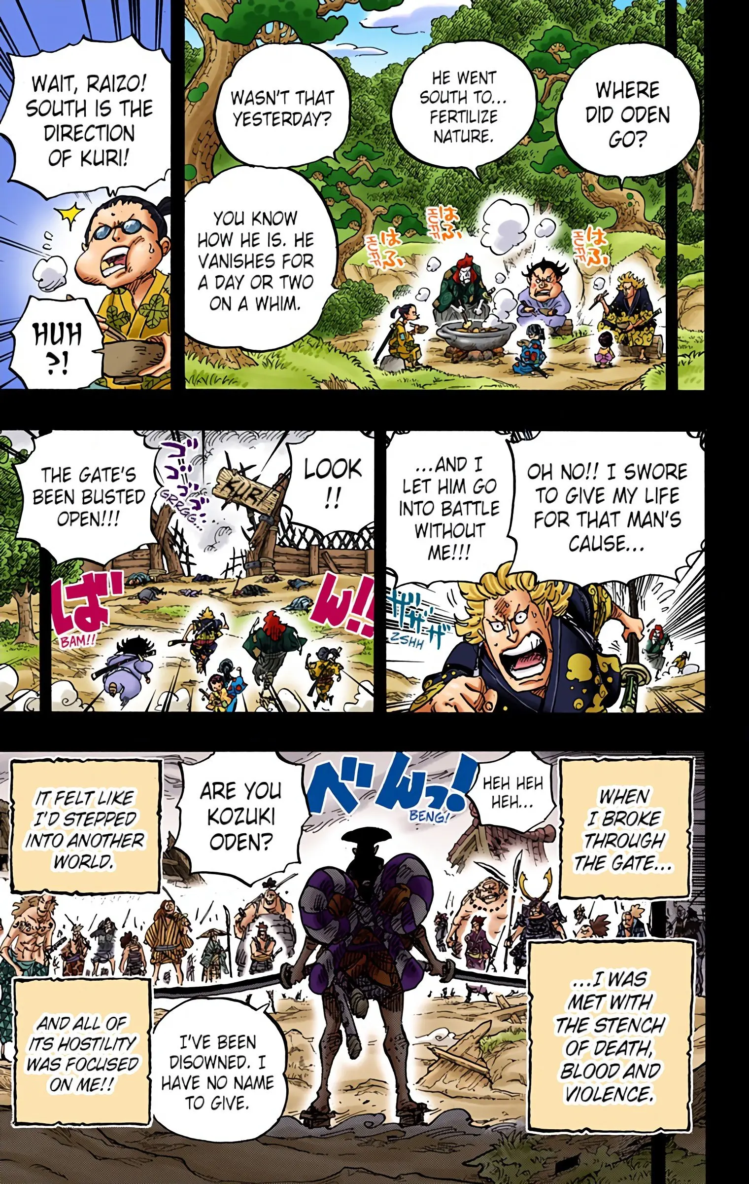 One Piece Colored, chapter 962, page 7
