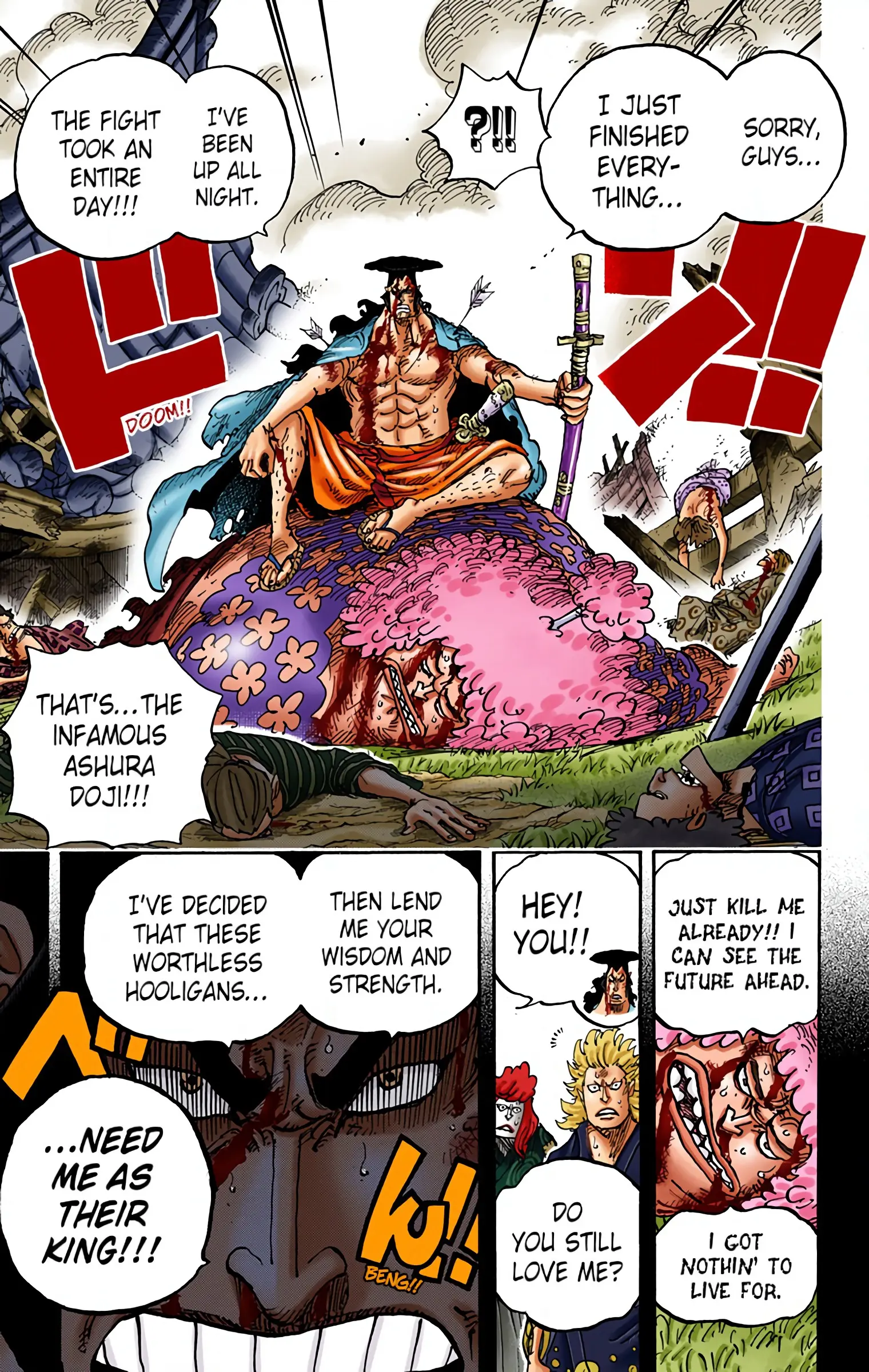 One Piece Colored, chapter 962, page 9