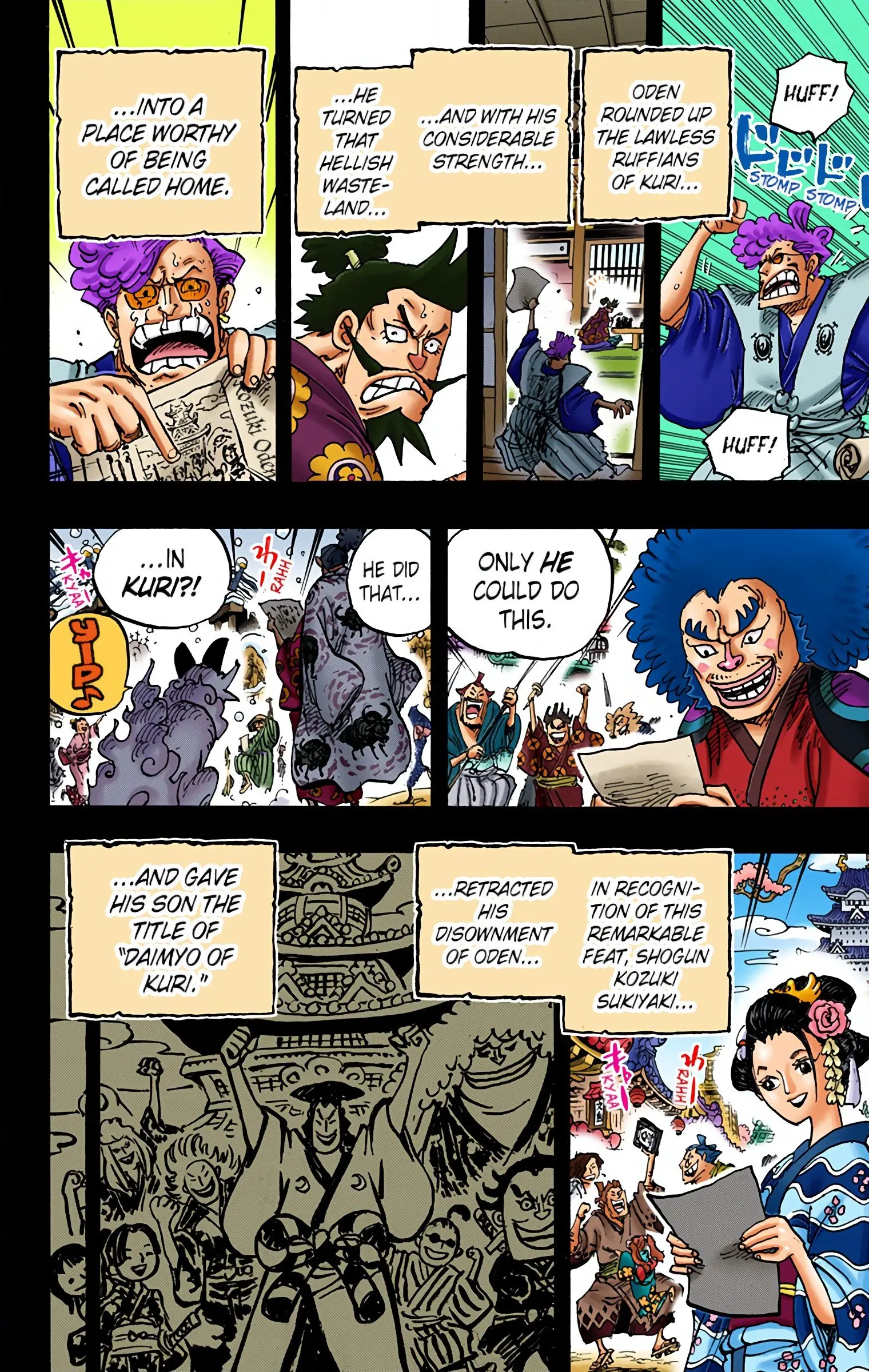 One Piece Colored, chapter 962, page 10