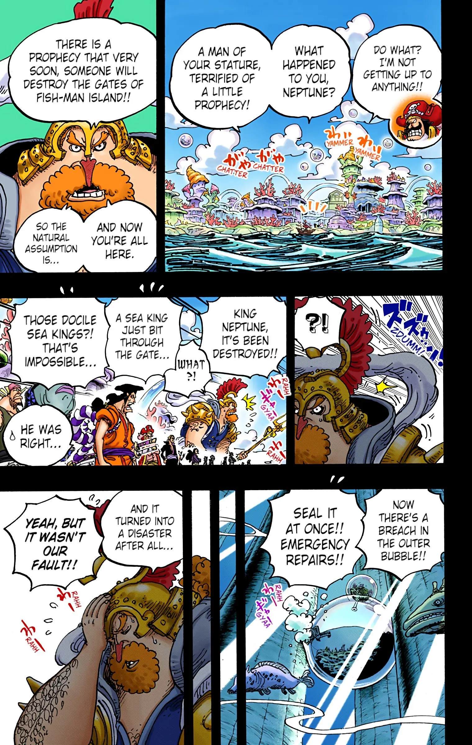 One Piece Colored, chapter 967, page 7
