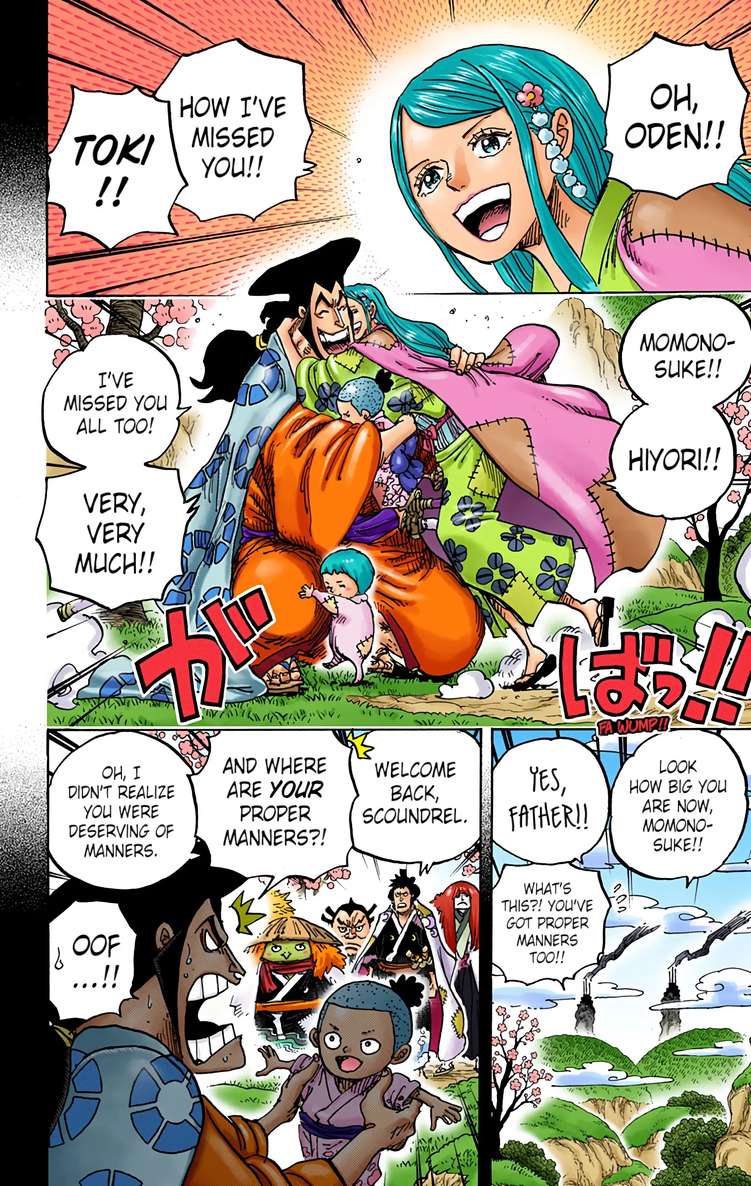 One Piece Colored, chapter 968, page 8
