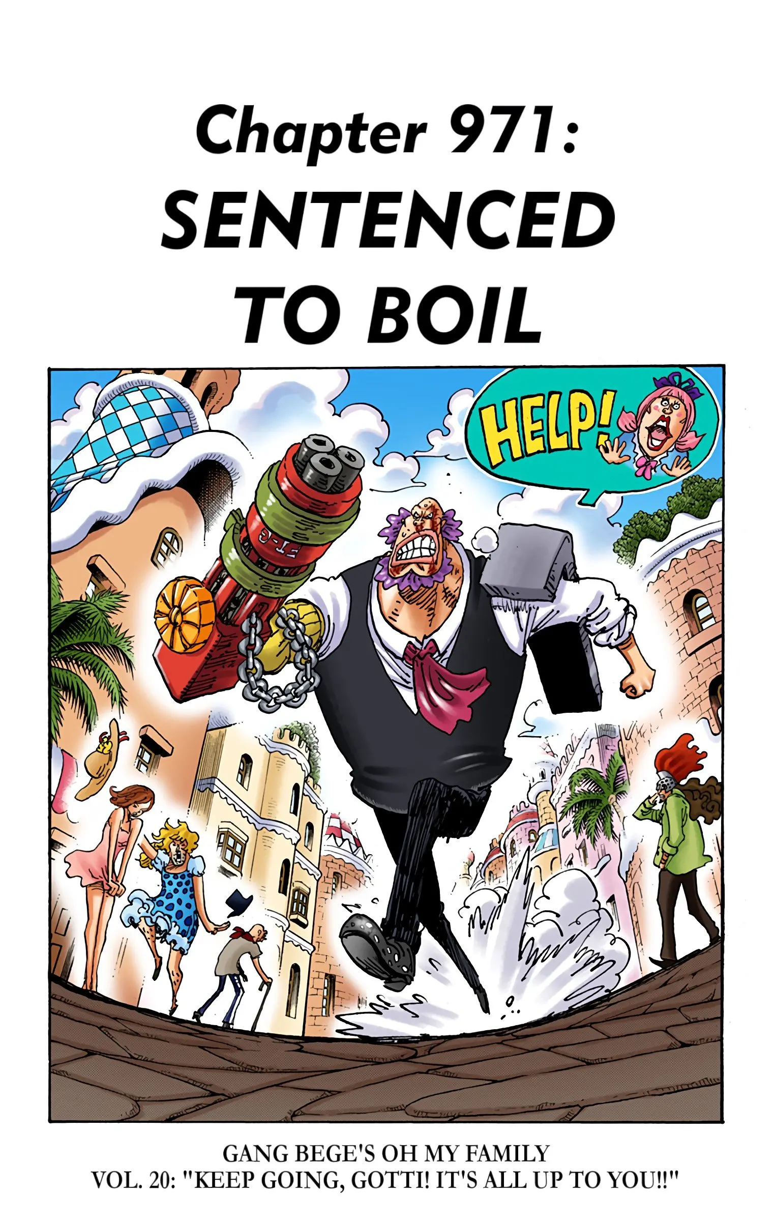 One Piece Colored, chapter 971, page 1