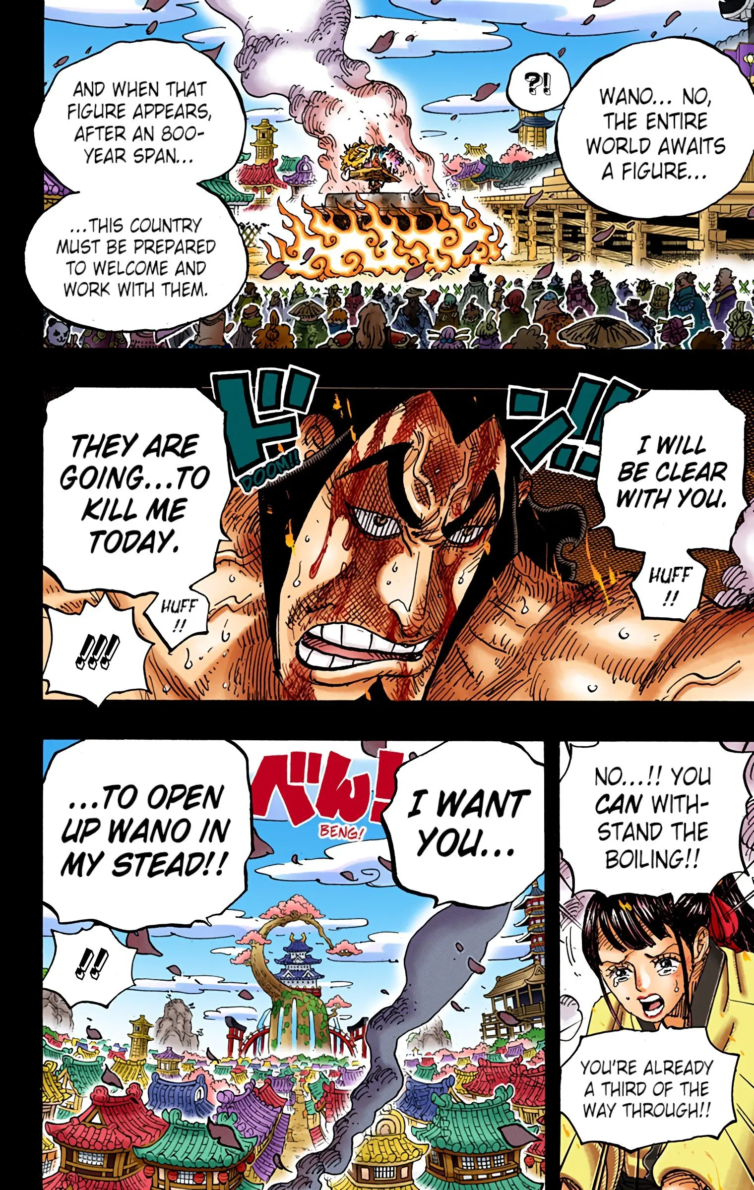 One Piece Colored, chapter 972, page 8